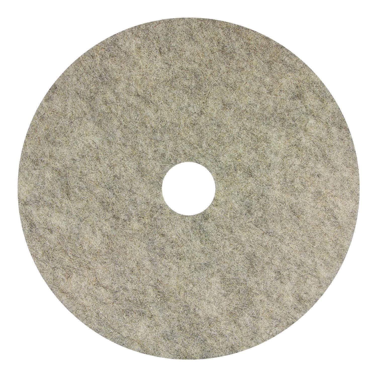 Americo® Porko Plus Burnishing Pads, 20" Diameter, Brown, 5/Carton