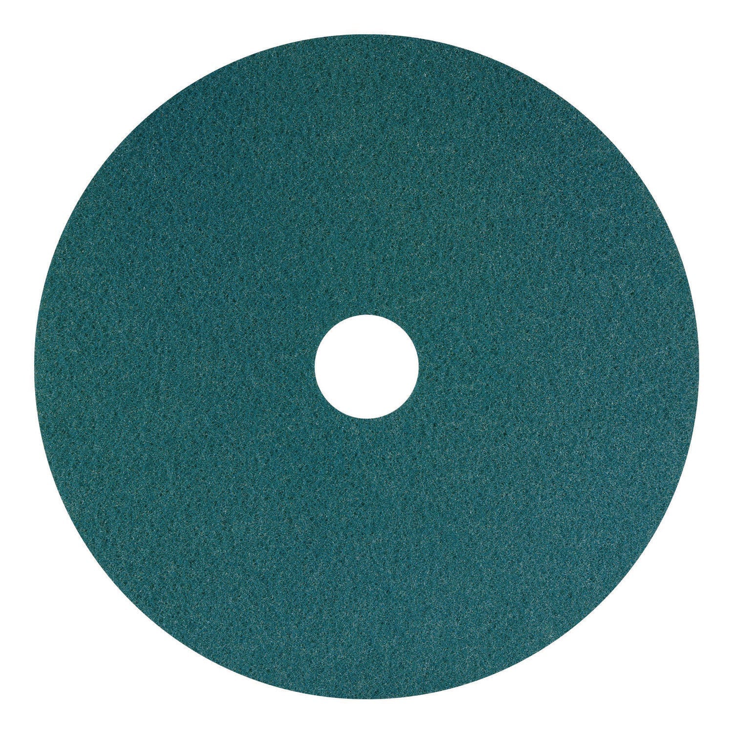 Americo® SmartScrub Floor Pad, 20" Diameter, Blue/Yellow, 5/Carton
