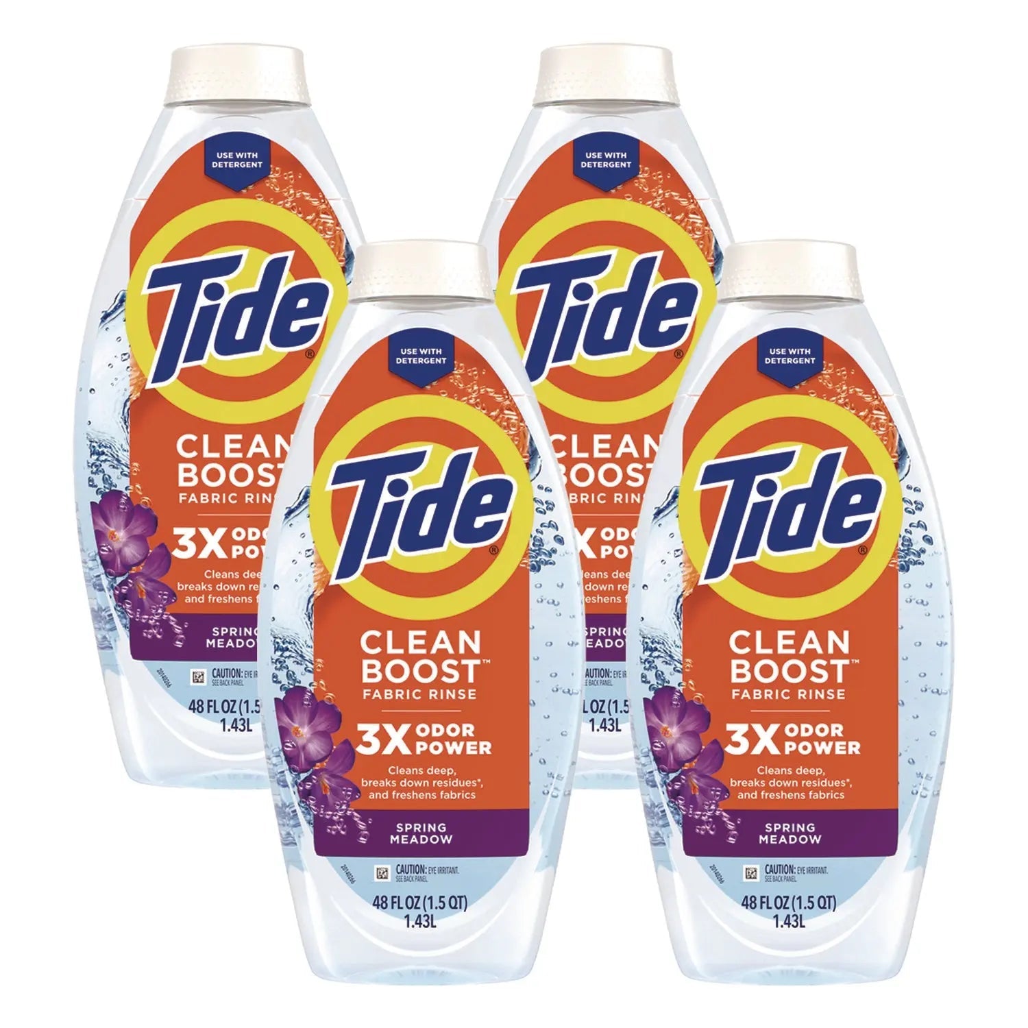 Tide® Clean Boost In-Wash Scent Booster, Spring Meadow Scent, 48 oz Bottle
