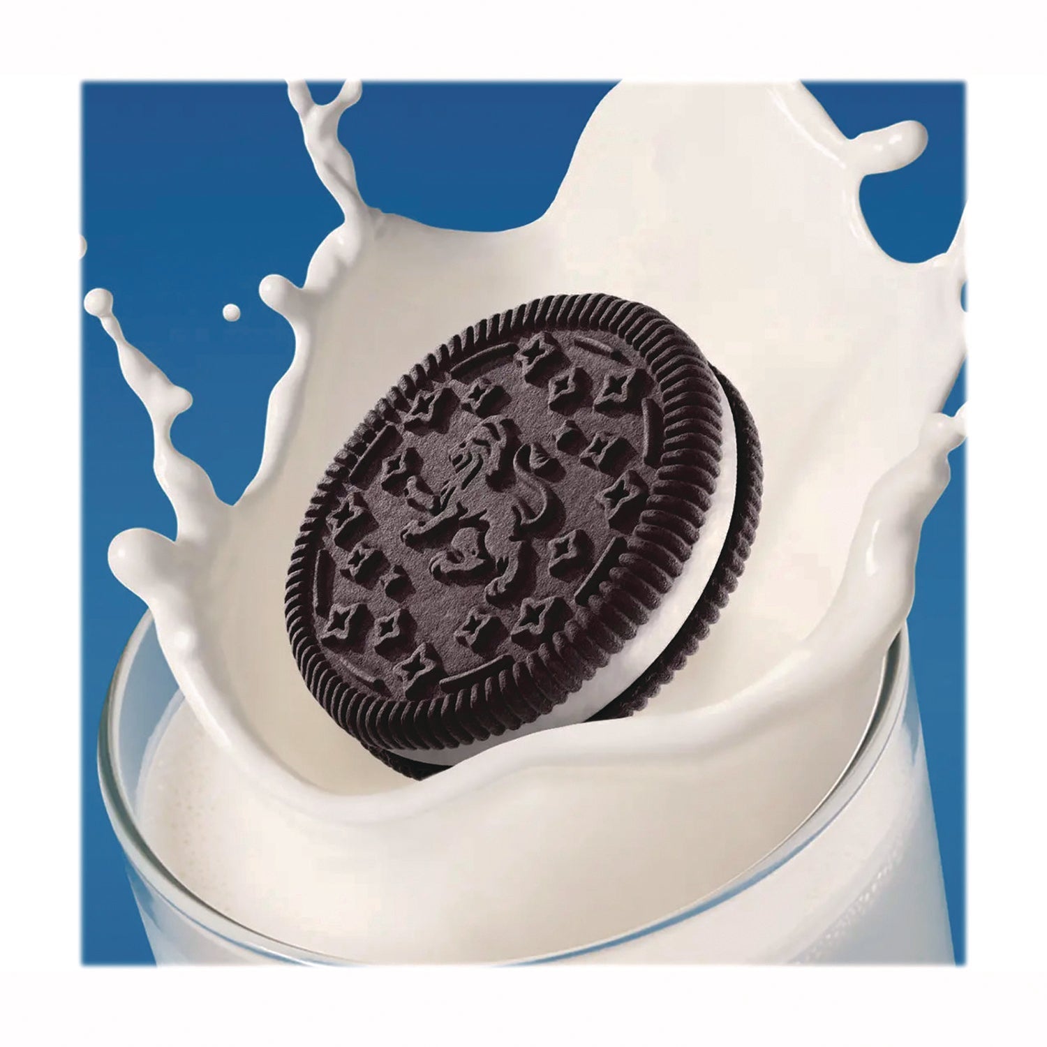 Rip Van® Leos Cookies and Cream Sandwich Cookies, 2 Cookies/Pack, 10 Packs/Box - Bloom Skins
