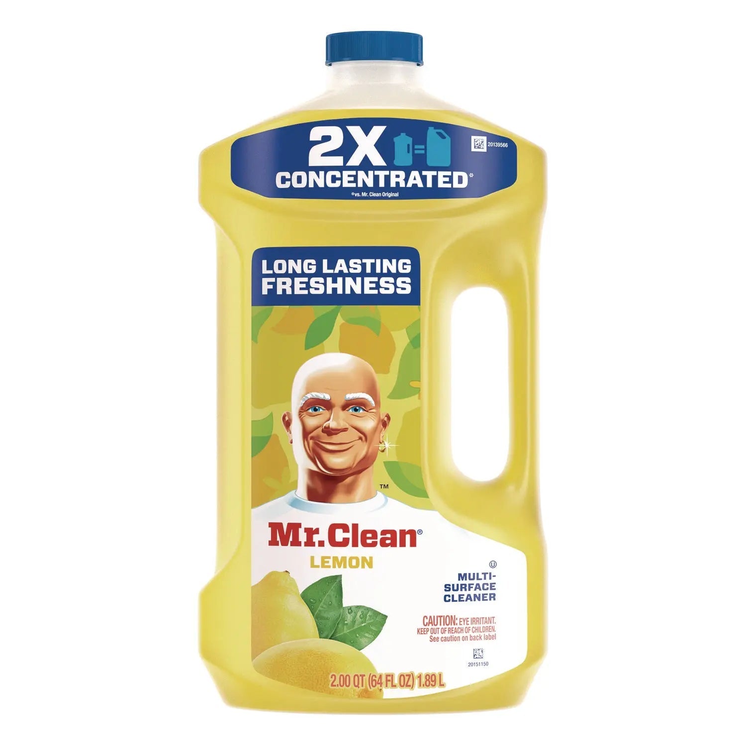 Mr. Clean® Multipurpose Cleaning Solution, Lemon Scent, 64 oz Bottle