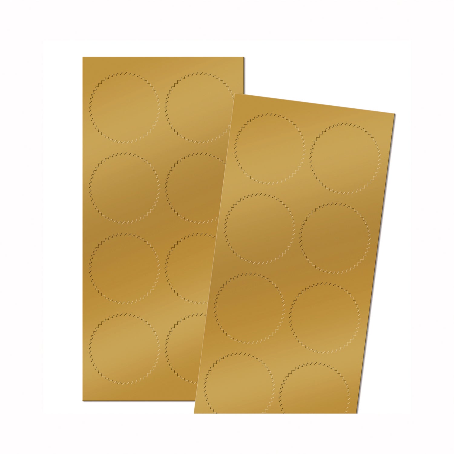 Great Papers!® Seals, 1.75" Diameter, Gold Foil, 50/Pack - Bloom Skins
