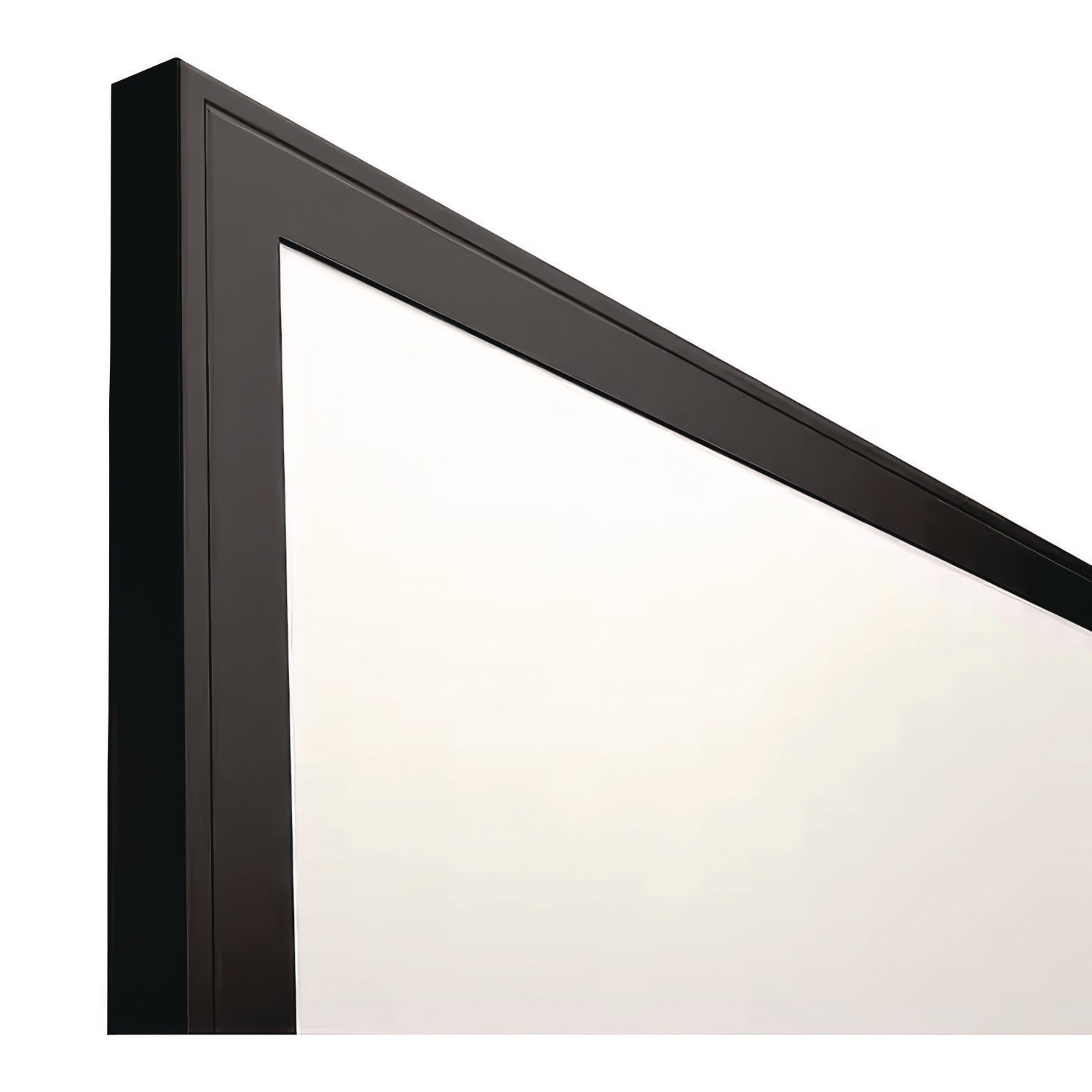 TRU RED™ Melamine Dry Erase Board, 24" x 18", White Surface, Black Aluminum Frame
