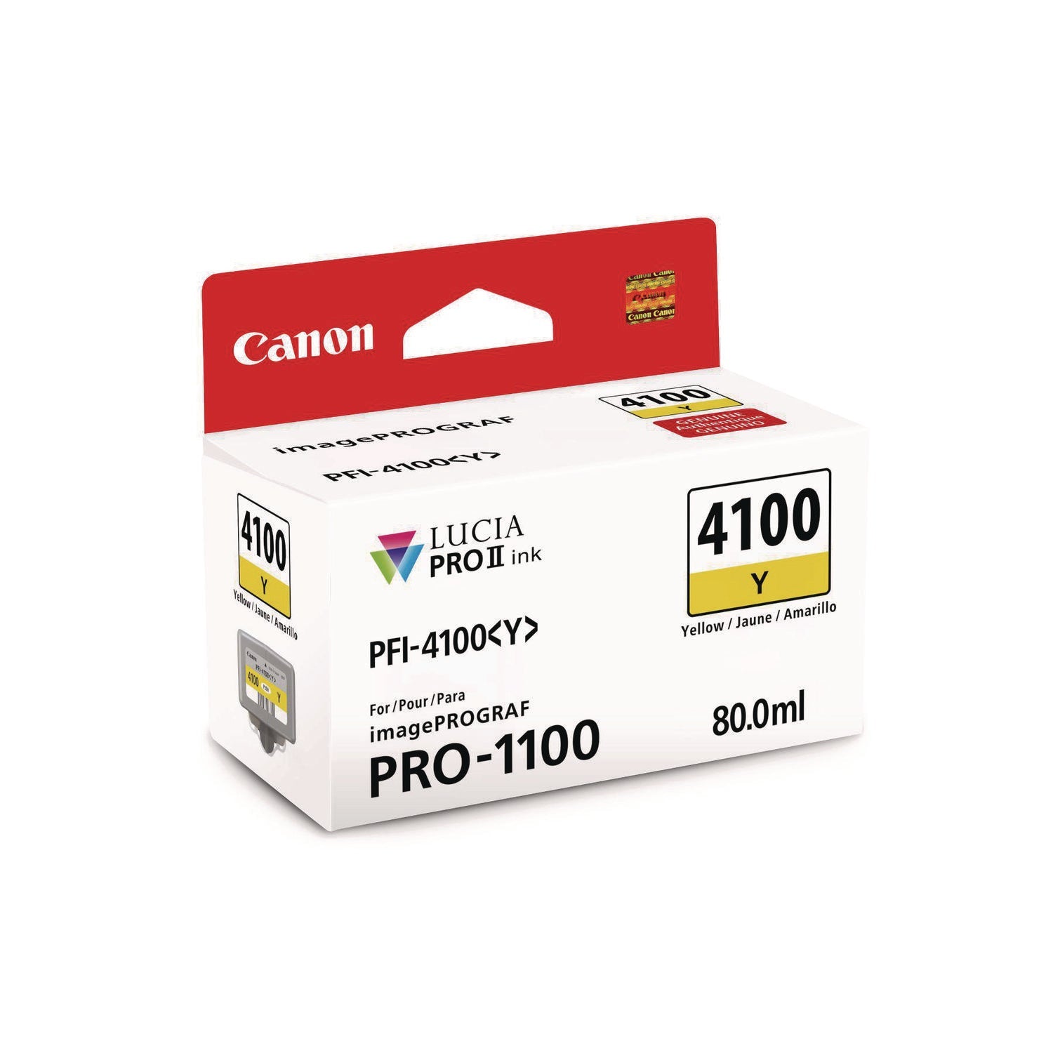 Canon® 6780C002AA (PFI-4100) High-Yield Ink, Yellow - Bloom Skins