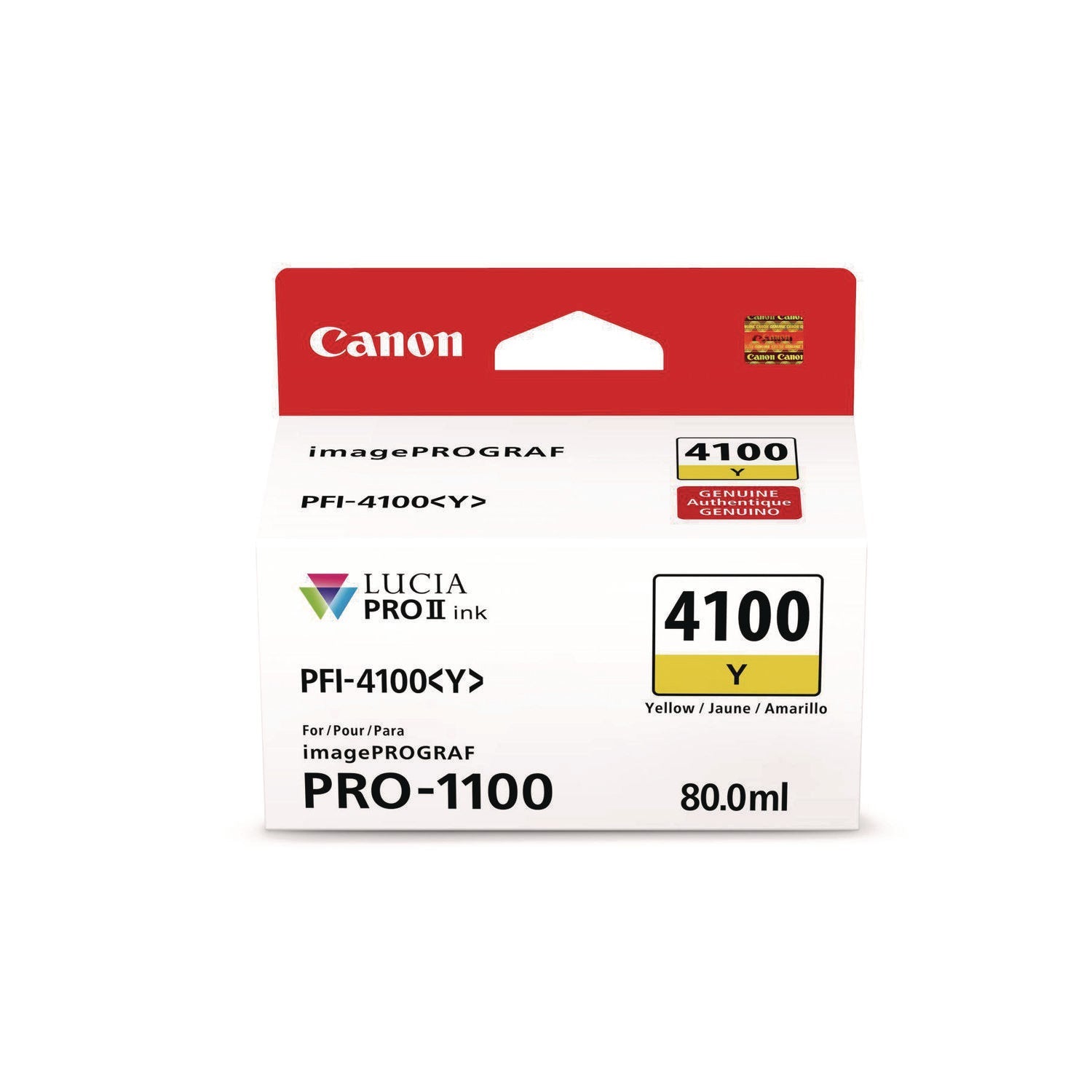 Canon® 6780C002AA (PFI-4100) High-Yield Ink, Yellow - Bloom Skins