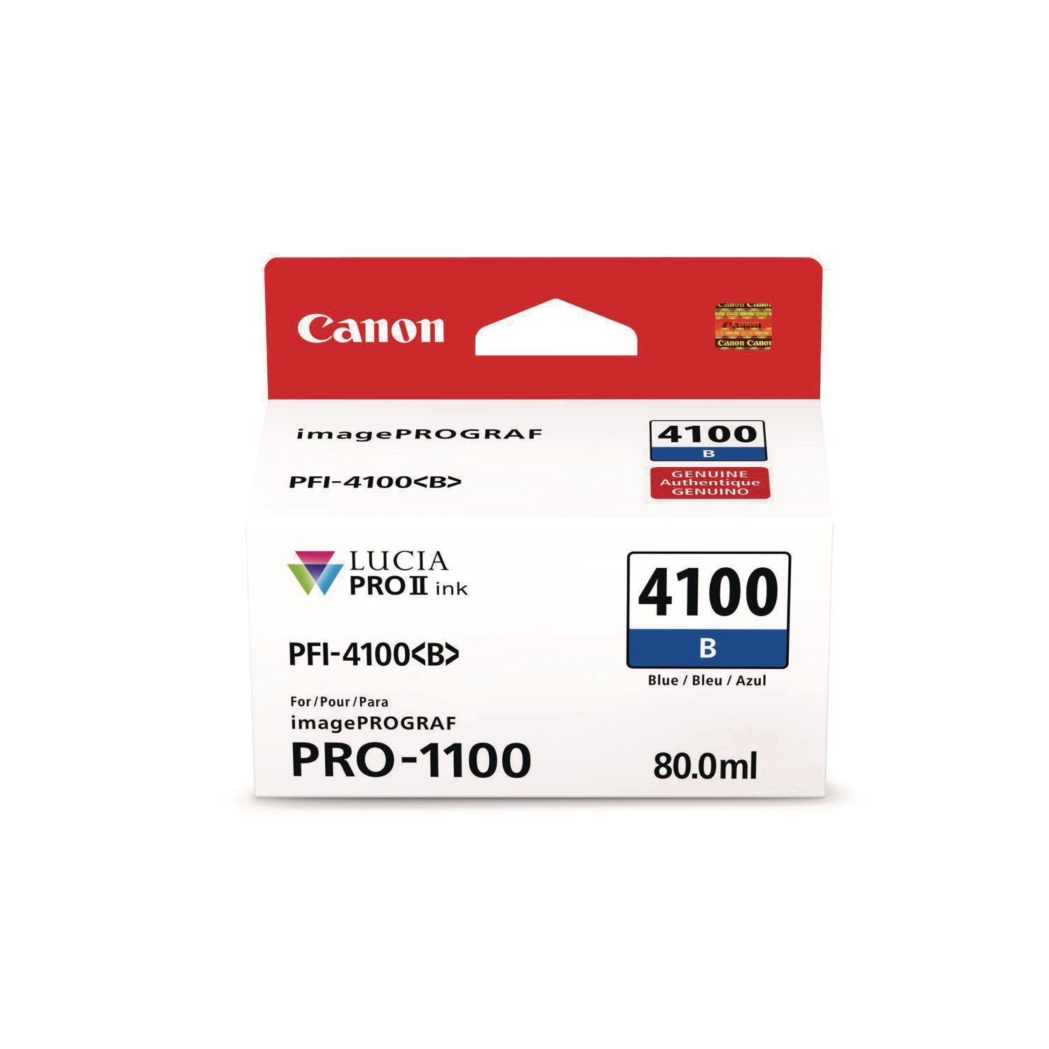 Canon® 6786C002AA (PFI-4100) High-Yield Ink, Blue - Bloom Skins