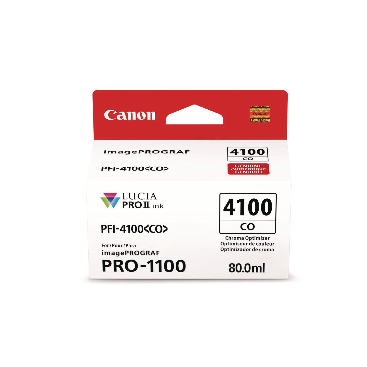 Canon® 6787C002AA (PFI-4100) High-Yield Ink, Chroma Optimizer - Bloom Skins
