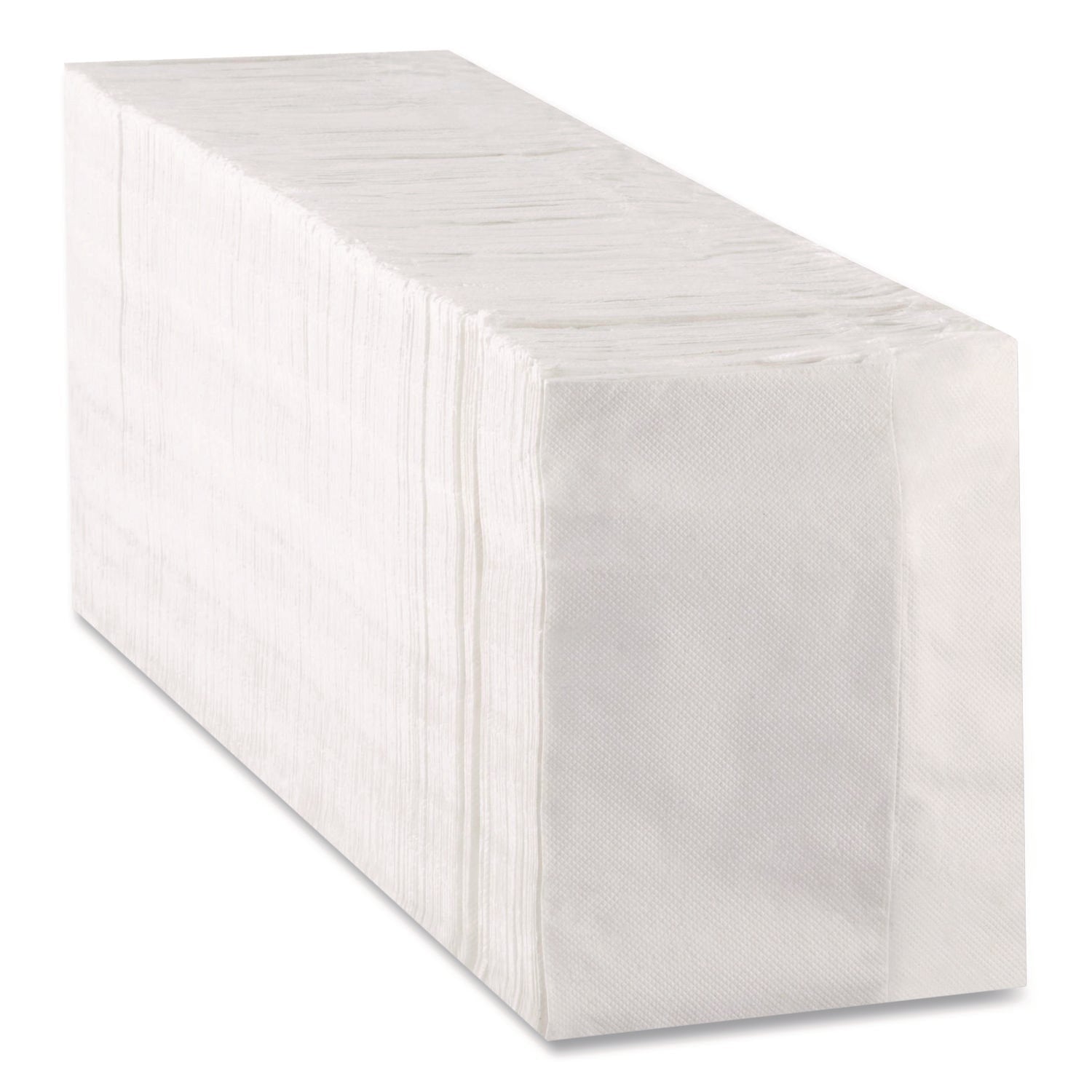Dixie® Interfold Napkin Refills, 1-Ply, 13 x 12, White, 600 Napkins/Pack,12 Packs/Carton