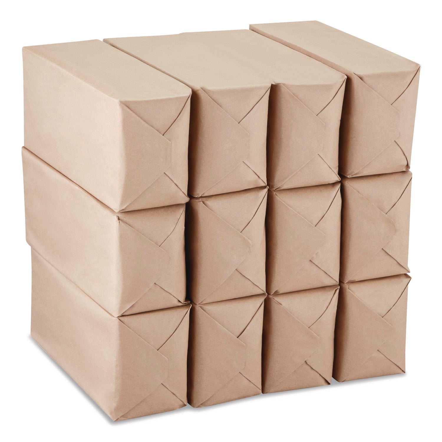 Dixie® Interfold Napkin Refills, 1-Ply, 13 x 12, White, 600 Napkins/Pack,12 Packs/Carton