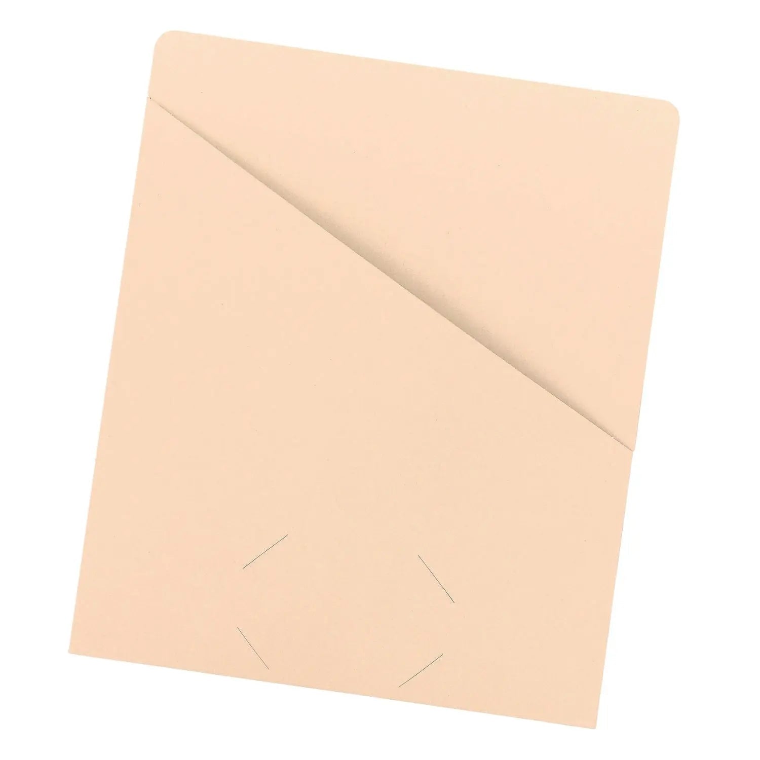 Smead Organized Up Slash Jackets, Letter Size, Manila, 25/Pack