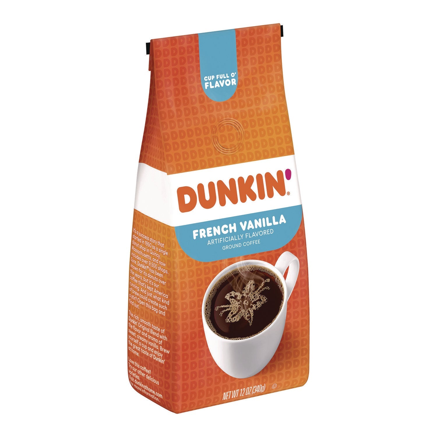 Dunkin'® French Vanilla Coffee, 12 oz Bag