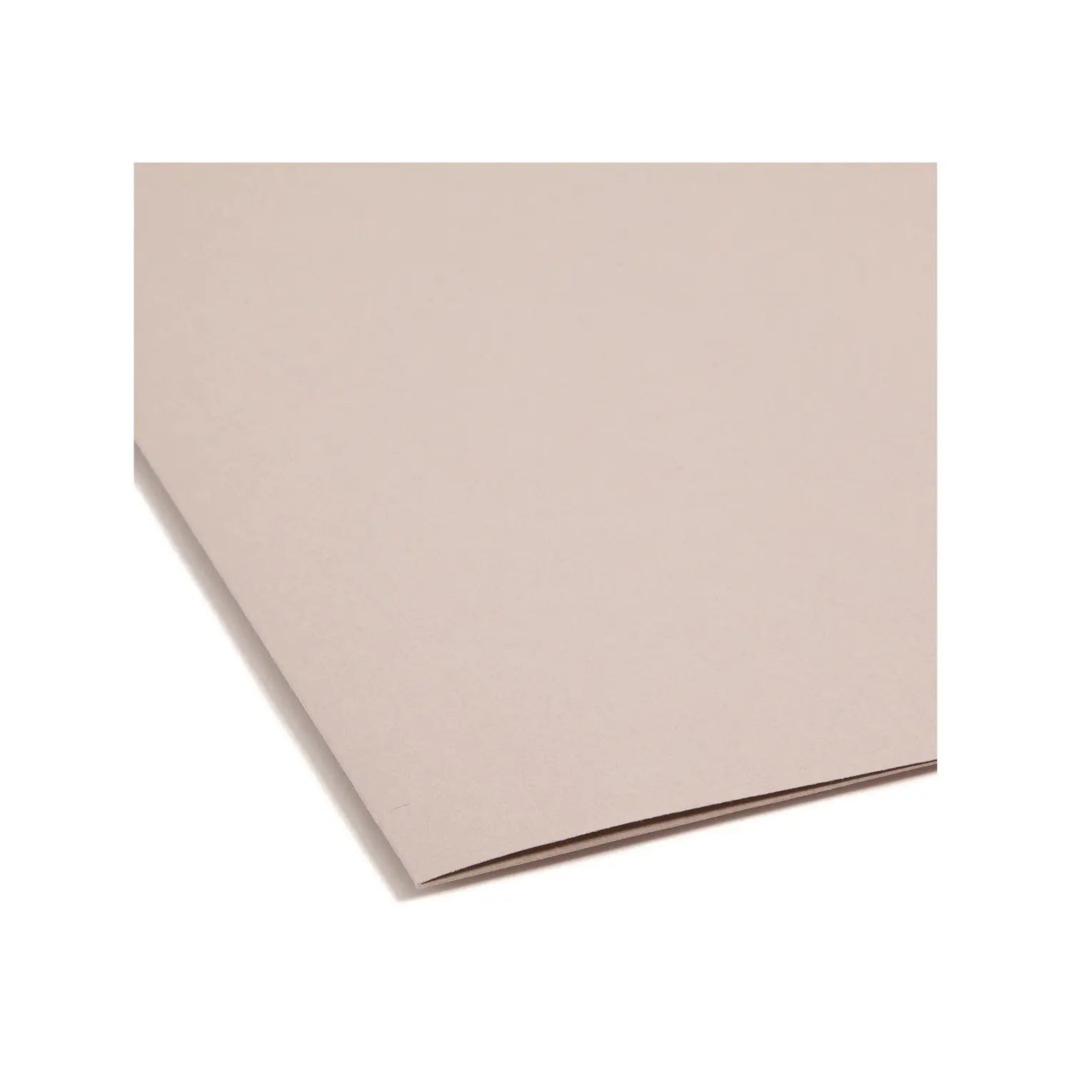 Smead TUFF Extra Capacity Hanging File Folders with Easy Slide Tab, 2" Capacity, Letter, 1/3-Cut Tabs, Steel Gray, 18/Box