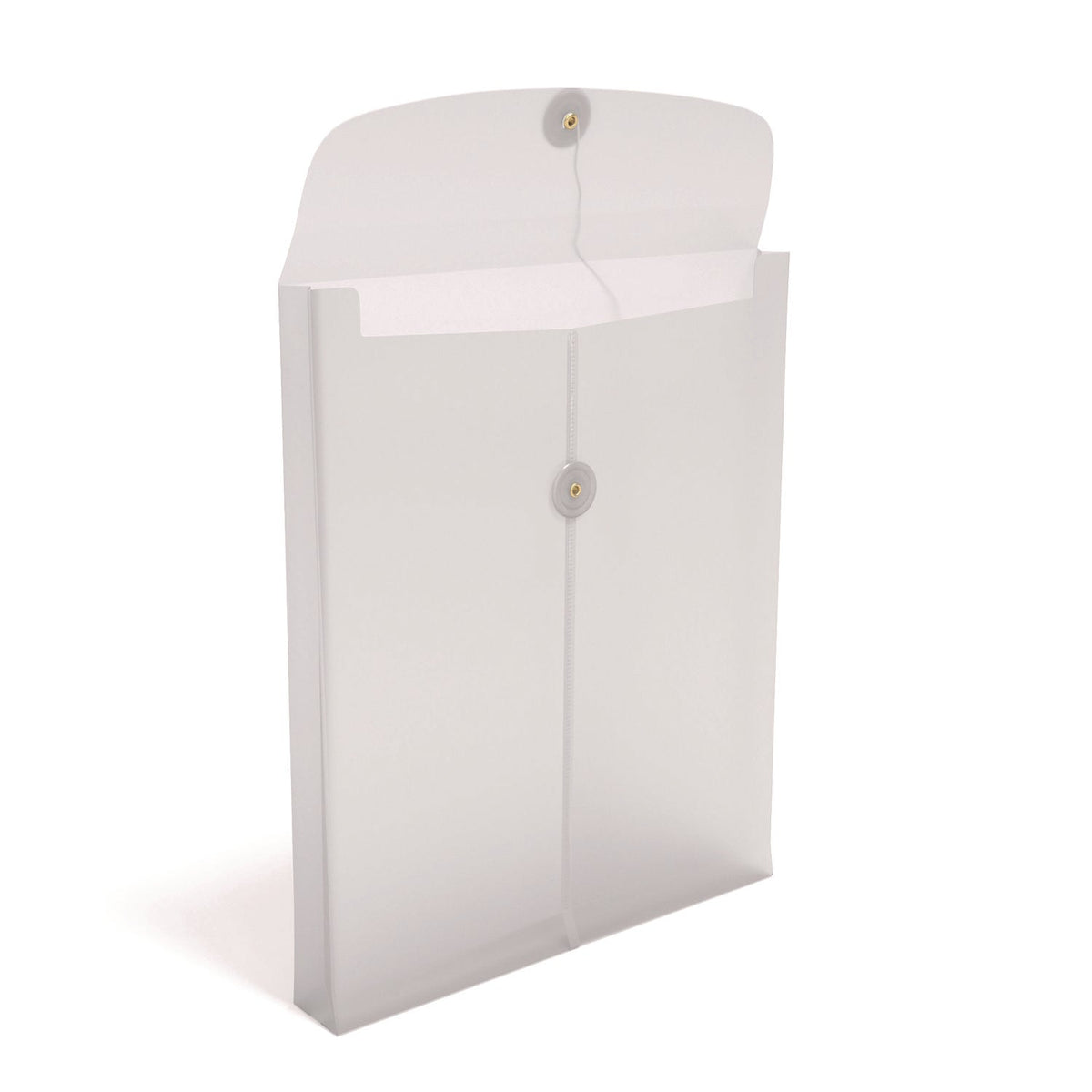 TRU RED™ Poly String and Button Storage Envelope, Letter Size, Clear, 5/Pack
