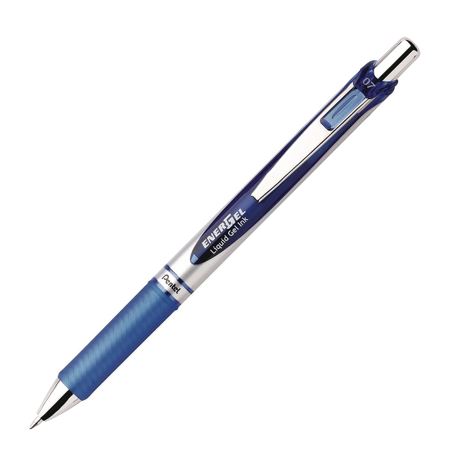 Pentel® EnerGel RTX Deluxe Gel Pen, Retractable, Medium 0.7 mm, Assorted Ink and Barrel Colors, 3/Pack