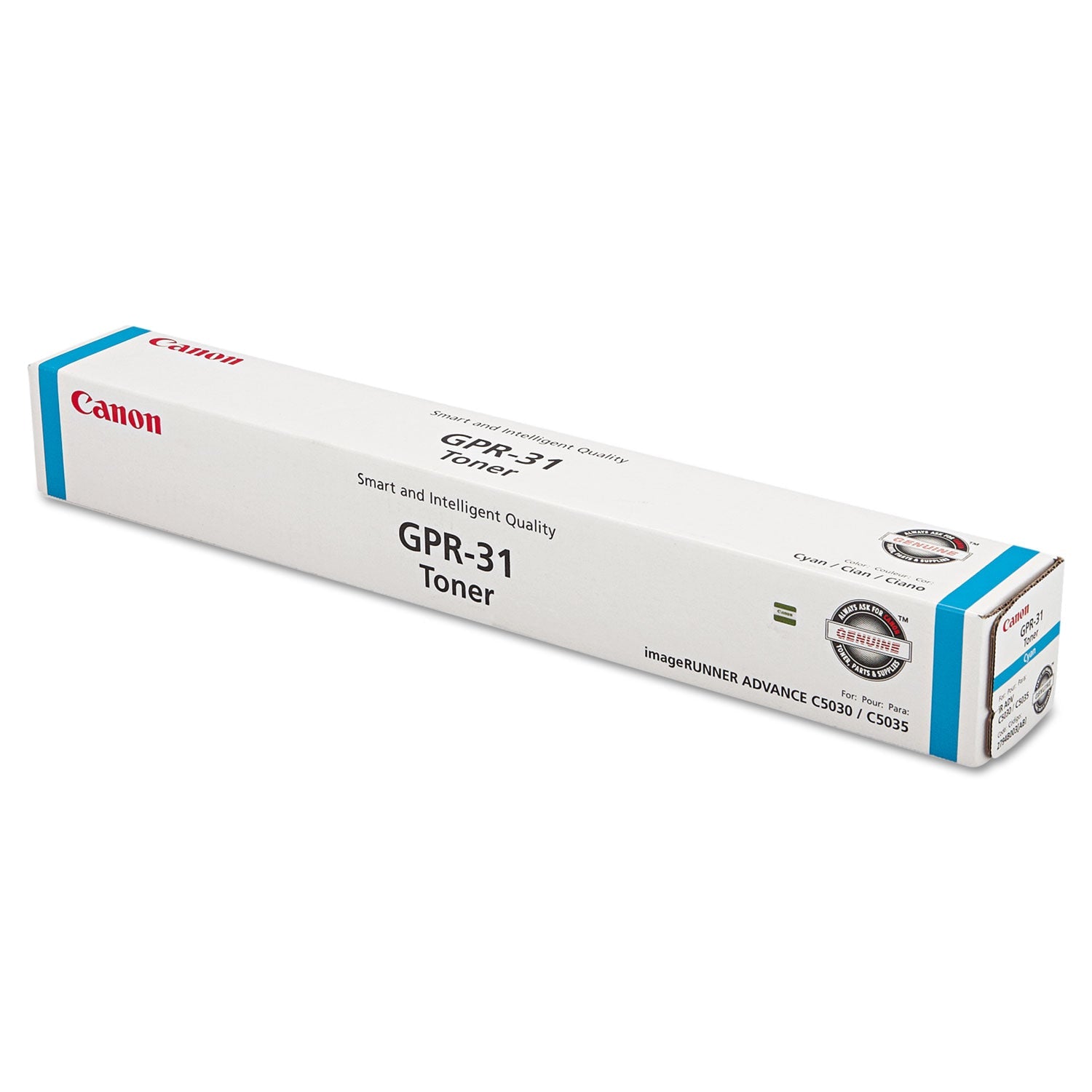 Canon® 2794b003aa (gpr-31) Toner, 27,000 Page-Yield, Cyan