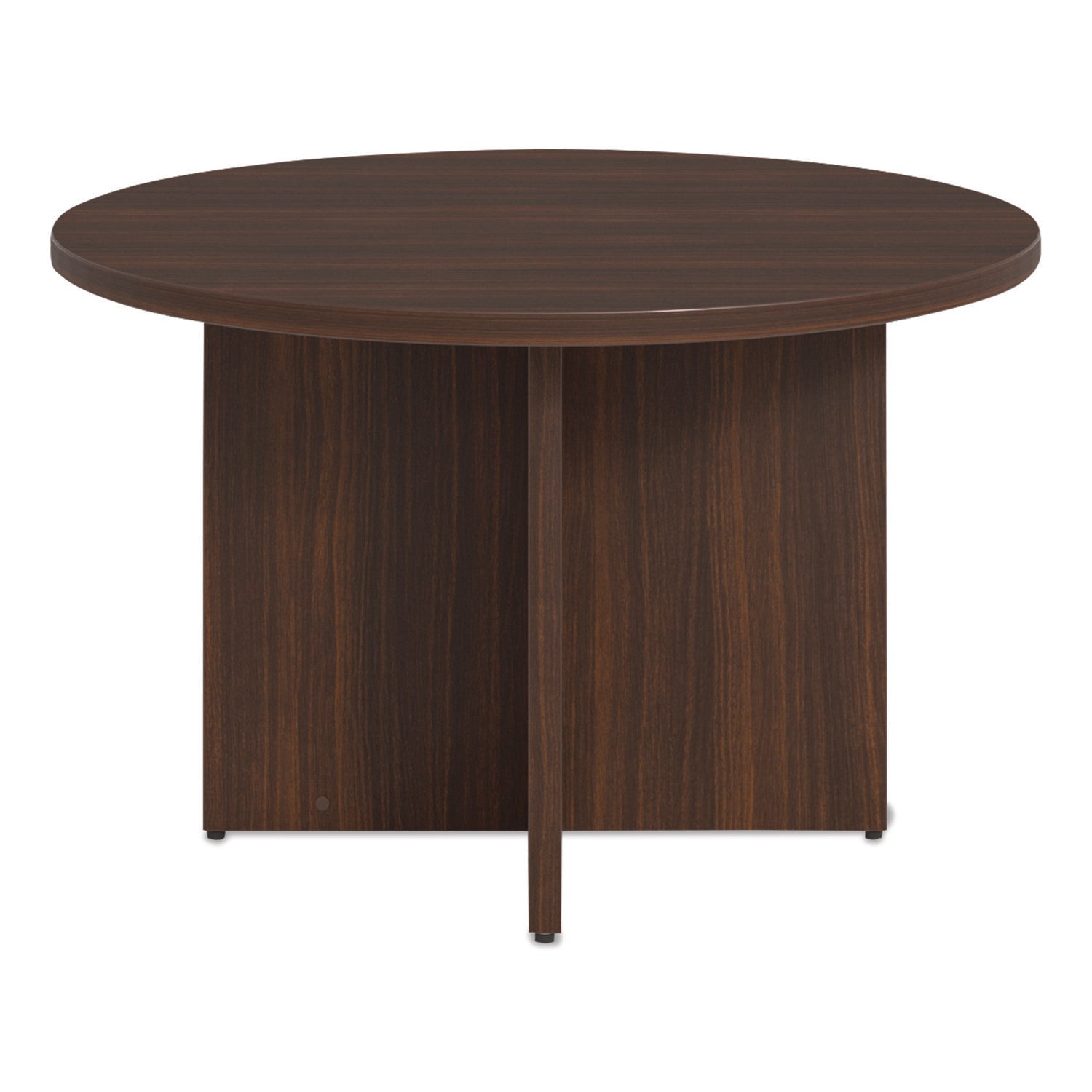 Alera® Alera Seville Round Conference Table, Round, 48" Diameter, Mahogany