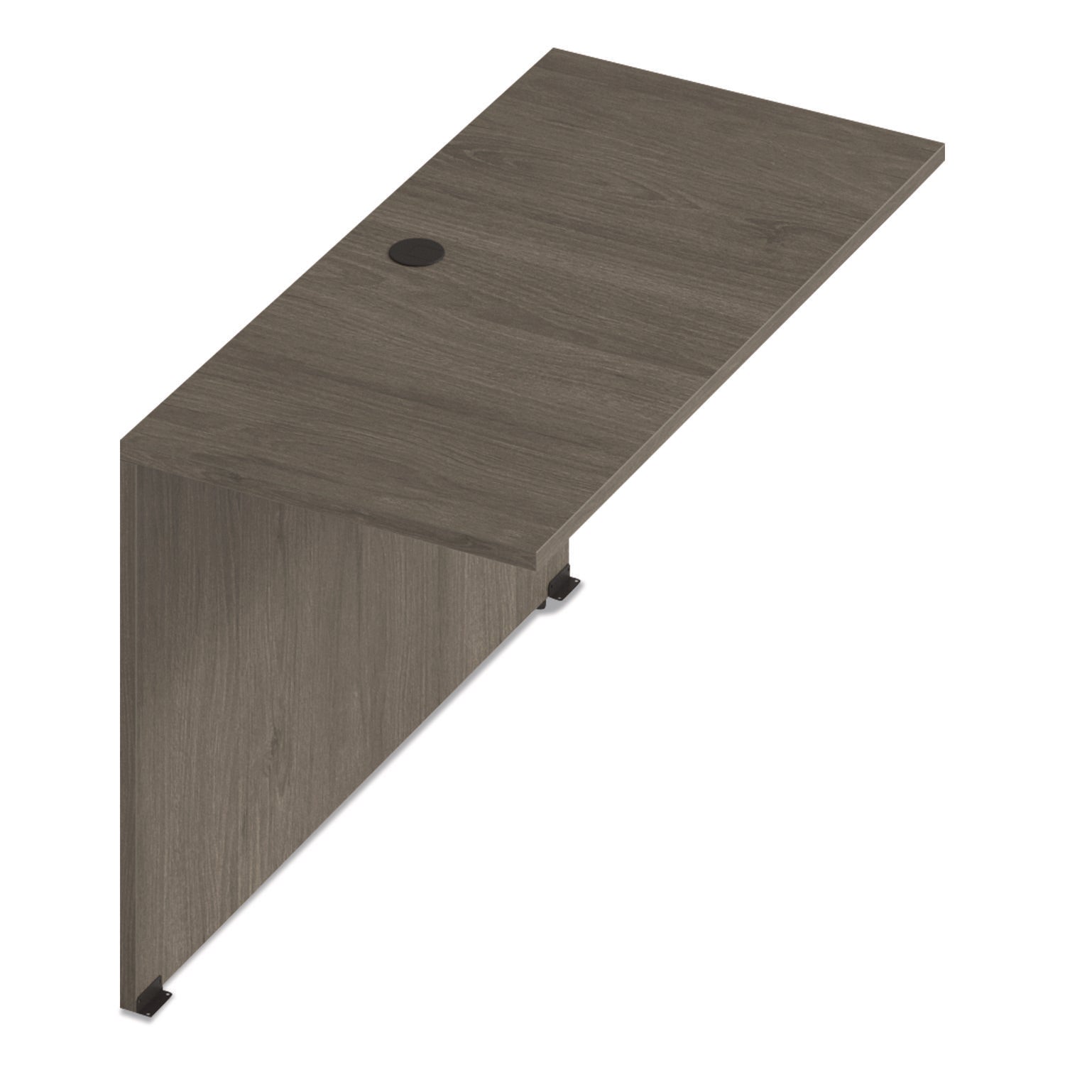 Alera® Alera Seville Series Bridge Return, 48w x 24d x 29h, Walnut
