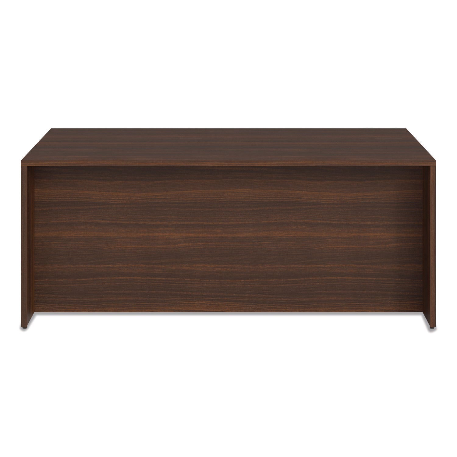 Alera® Alera Seville Series Double Pedestal Desk, 72" x 36" x 29", Mahogany