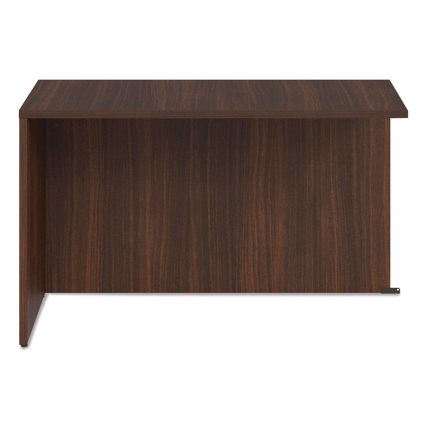 Alera® Seville Series Return Shell, Reversible, 48" x 24" x 29", Mahogany