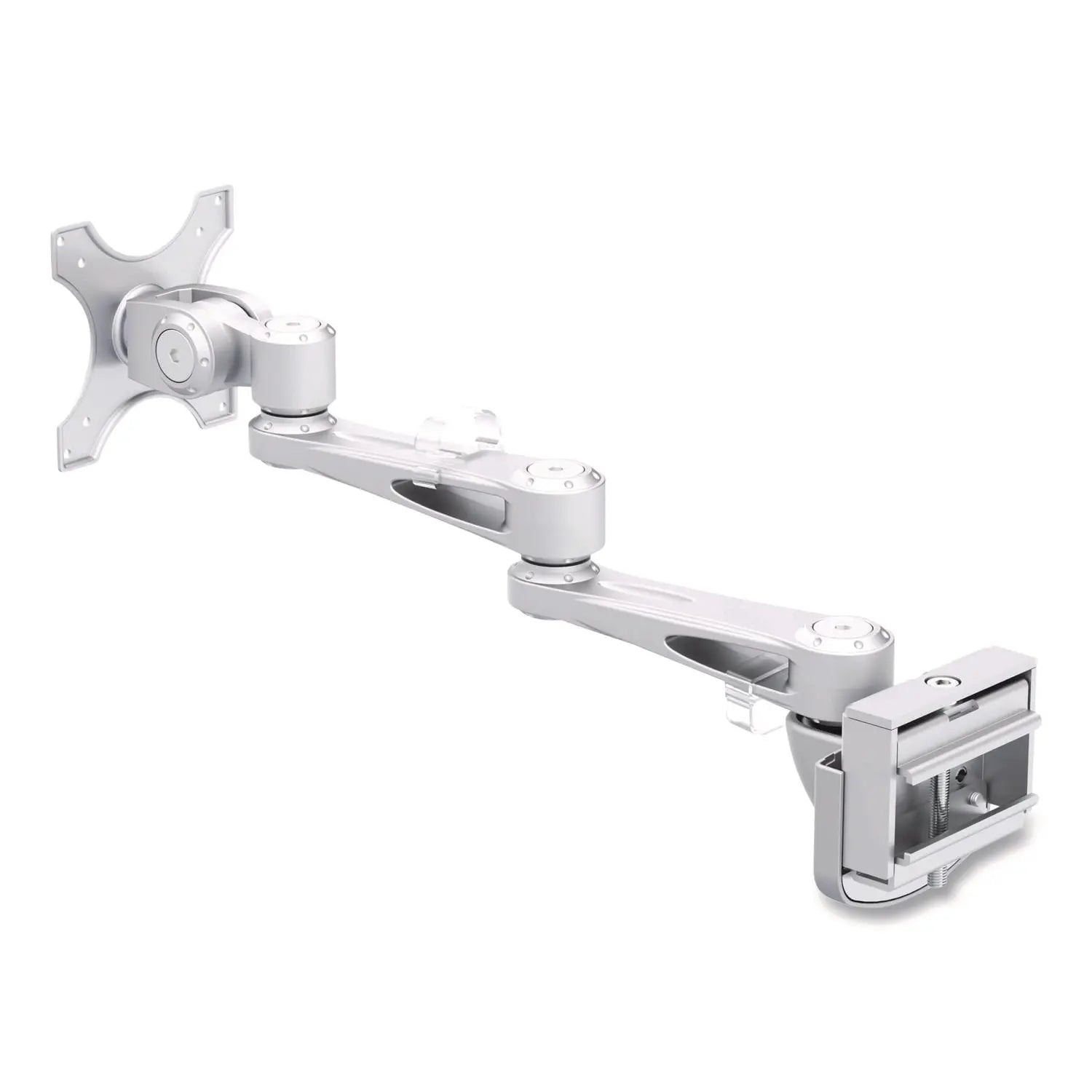 Tripp Lite by Eaton Dual-Extension Monitor Mount for Slat Wall System for 32" TVs, 4.9w x 4.7d x 20.5h, Silver, Supports 22 lb