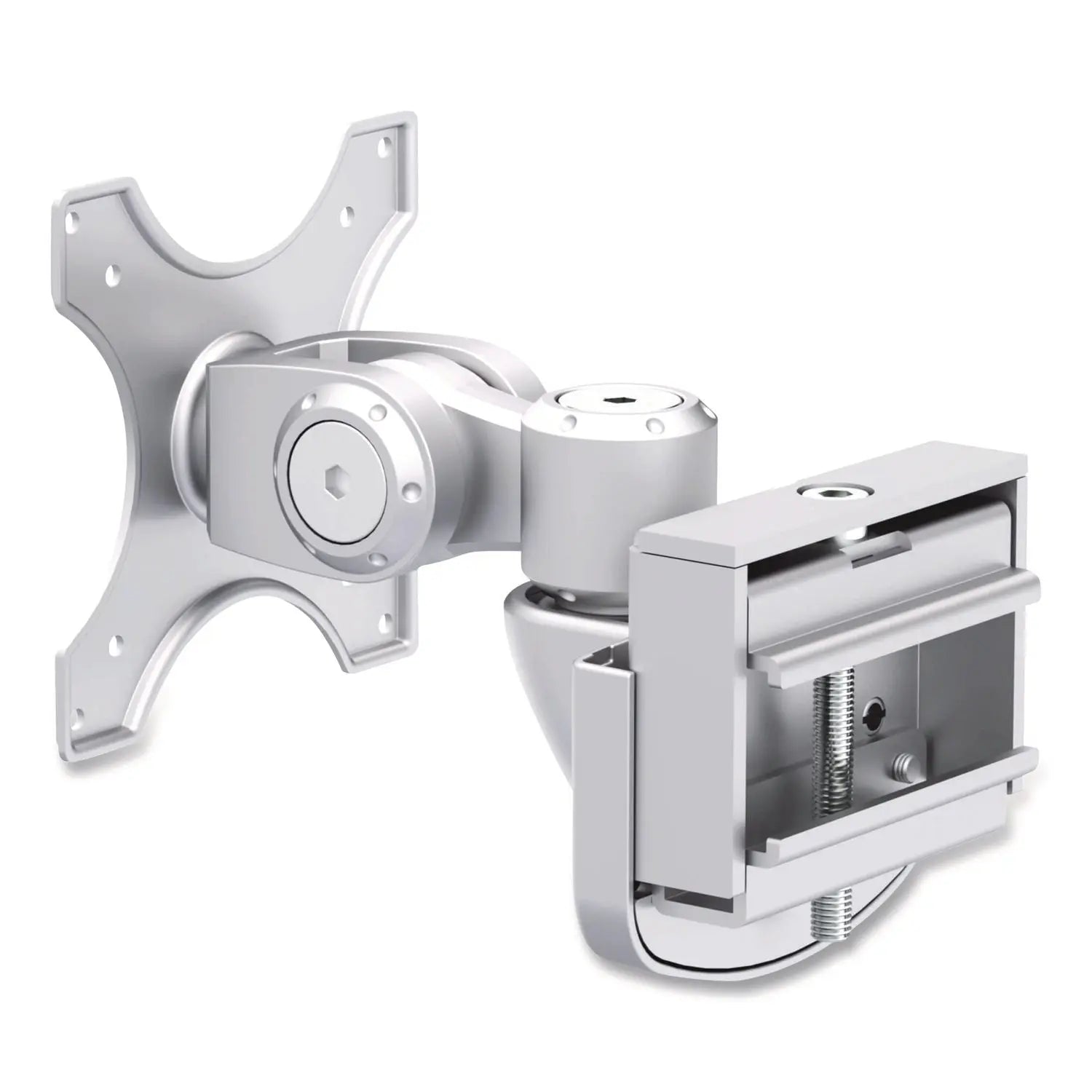 Tripp Lite by Eaton Monitor Mount for Slat Wall System for 32" TVs, 4.9w x 5.1d x 7.5h, Silver, Supports 22 lb
