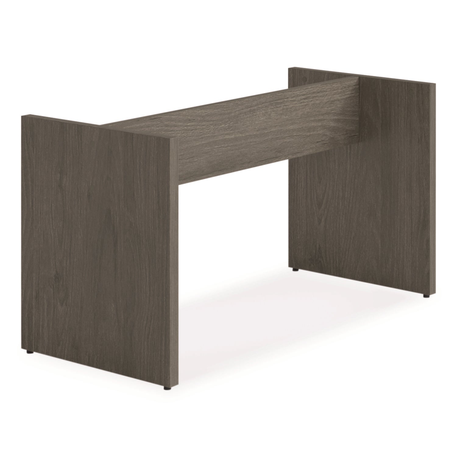Alera® Alera Seville 96" Wide Conference Table Base, 50w x 22d x 28h, Walnut