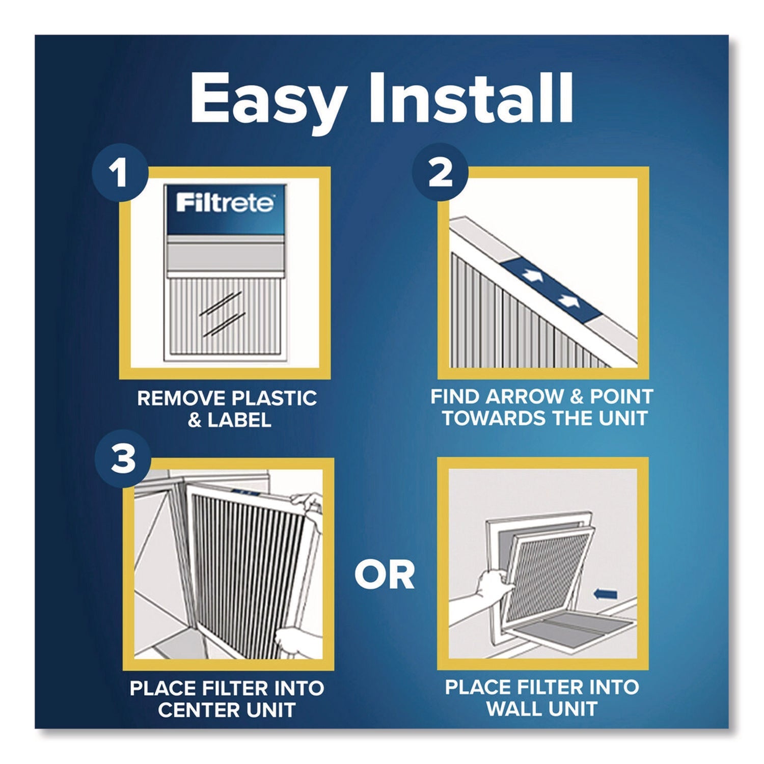 Filtrete™ High Performance Air Filter, 14 x 25, 4/Carton - Bloom Skins