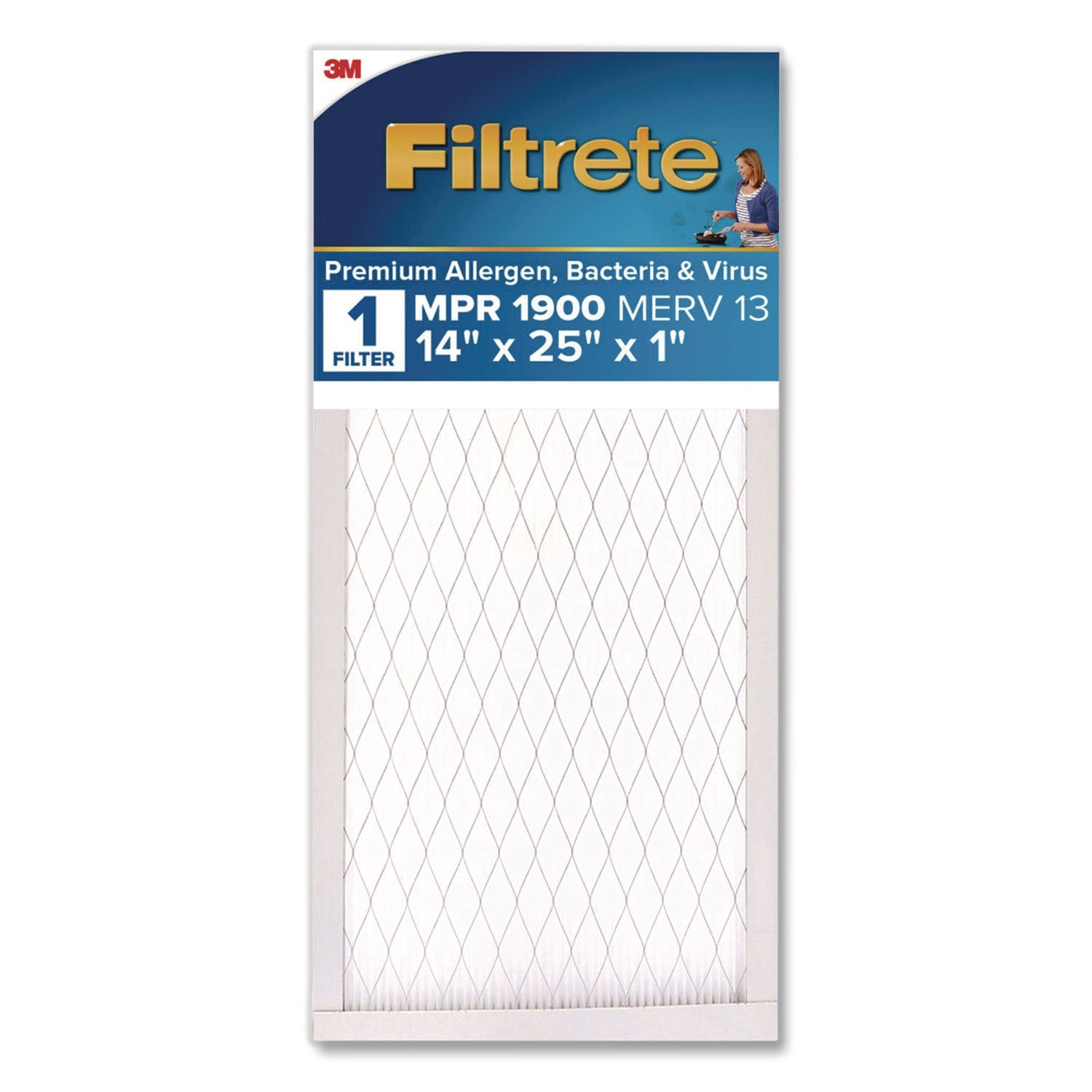 Filtrete™ High Performance Air Filter, 14 x 25, 4/Carton - Bloom Skins