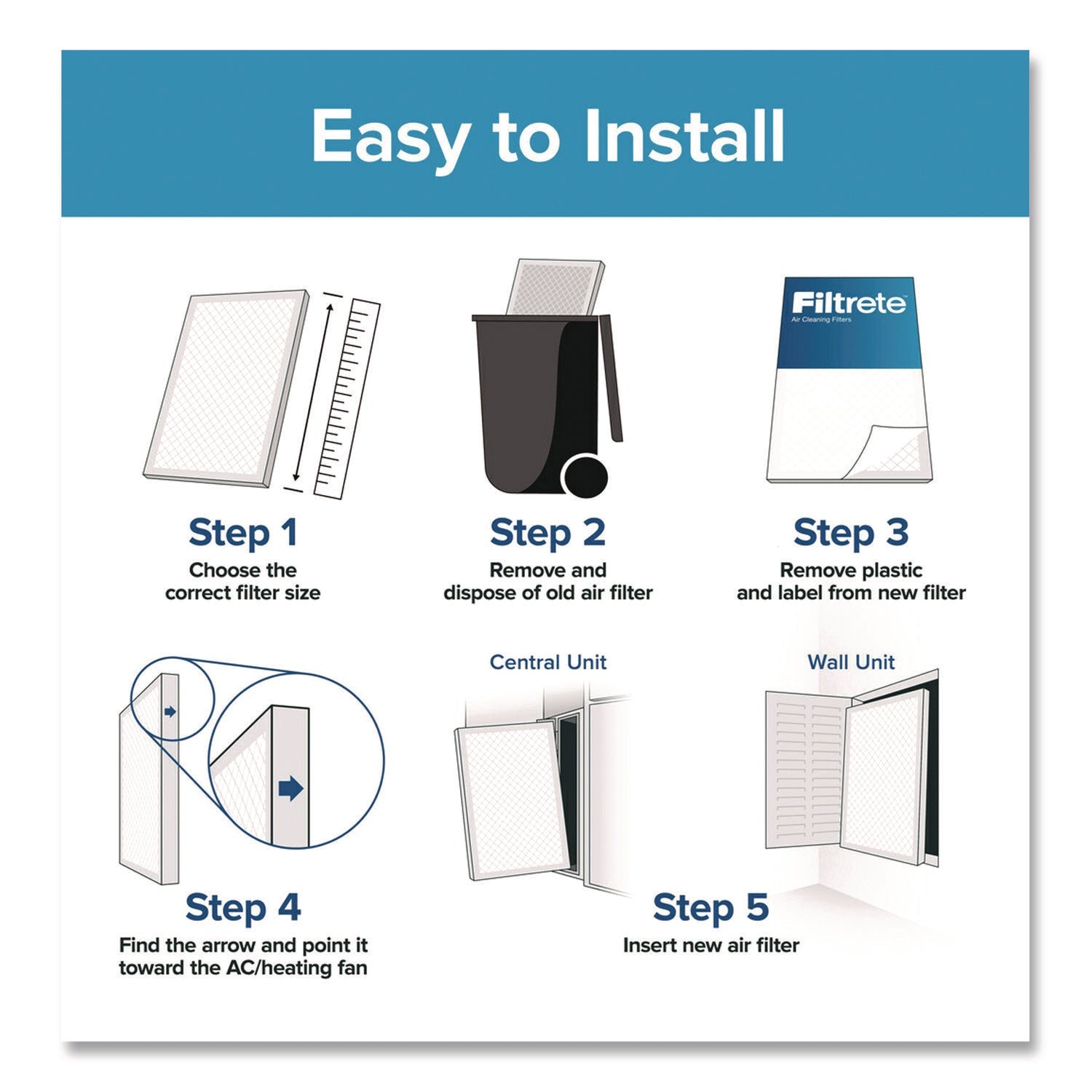 Filtrete™ Premium Allergen, Bacteria and Virus Filter, 18 x 24, 4/Carton - Bloom Skins