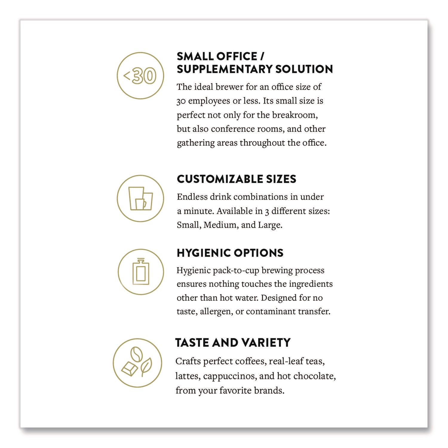 FLAVIA® Aroma Single Cup Brewer, Black - Bloom Skins