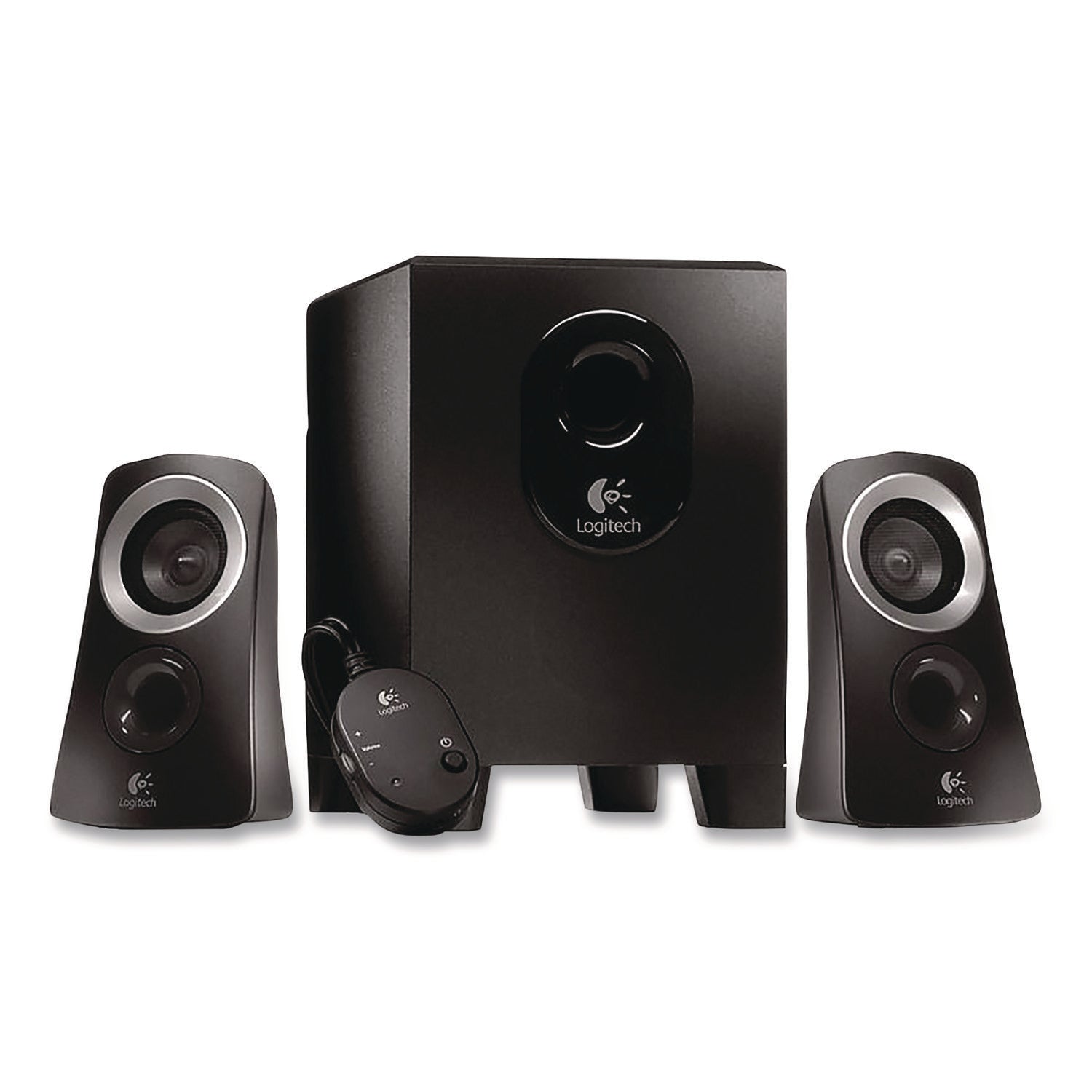 Logitech® Z313 Computer Speaker System, Black - Bloom Skins
