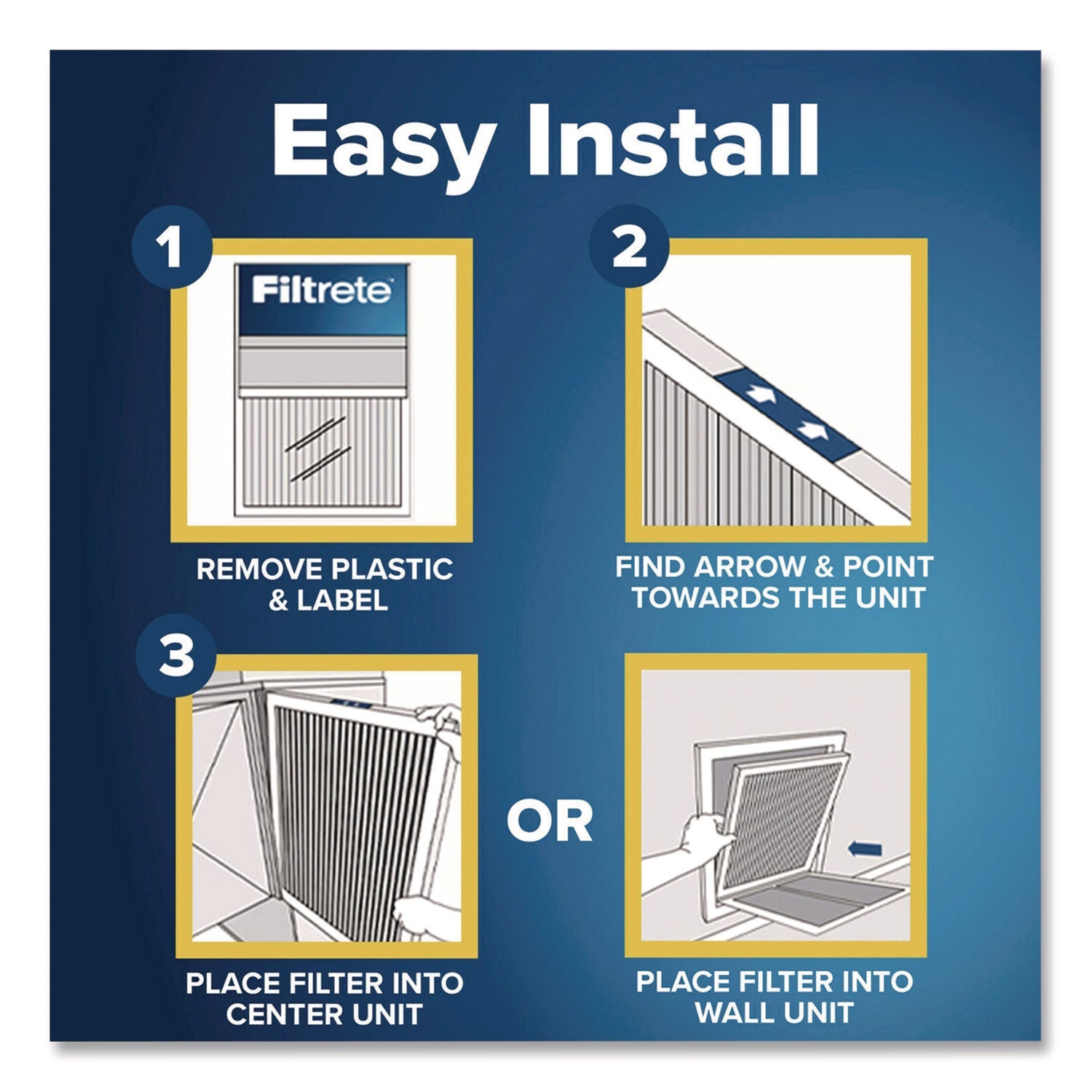 Filtrete™ Allergen Defense Air Filter, 18 x 24, 4/Carton - Bloom Skins