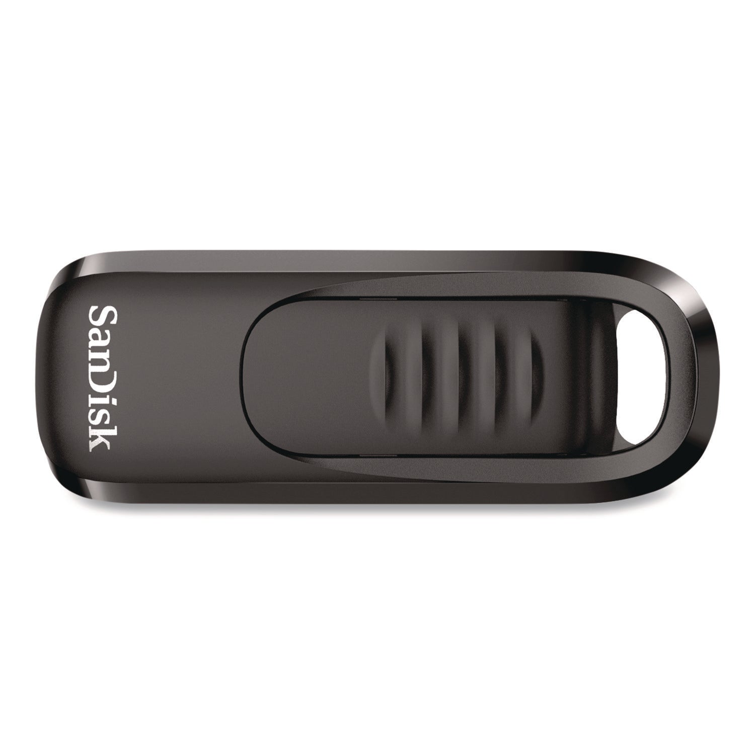 SanDisk® Ultra Slider USB 3.2 Type C Flash Drive, 64 GB, Black