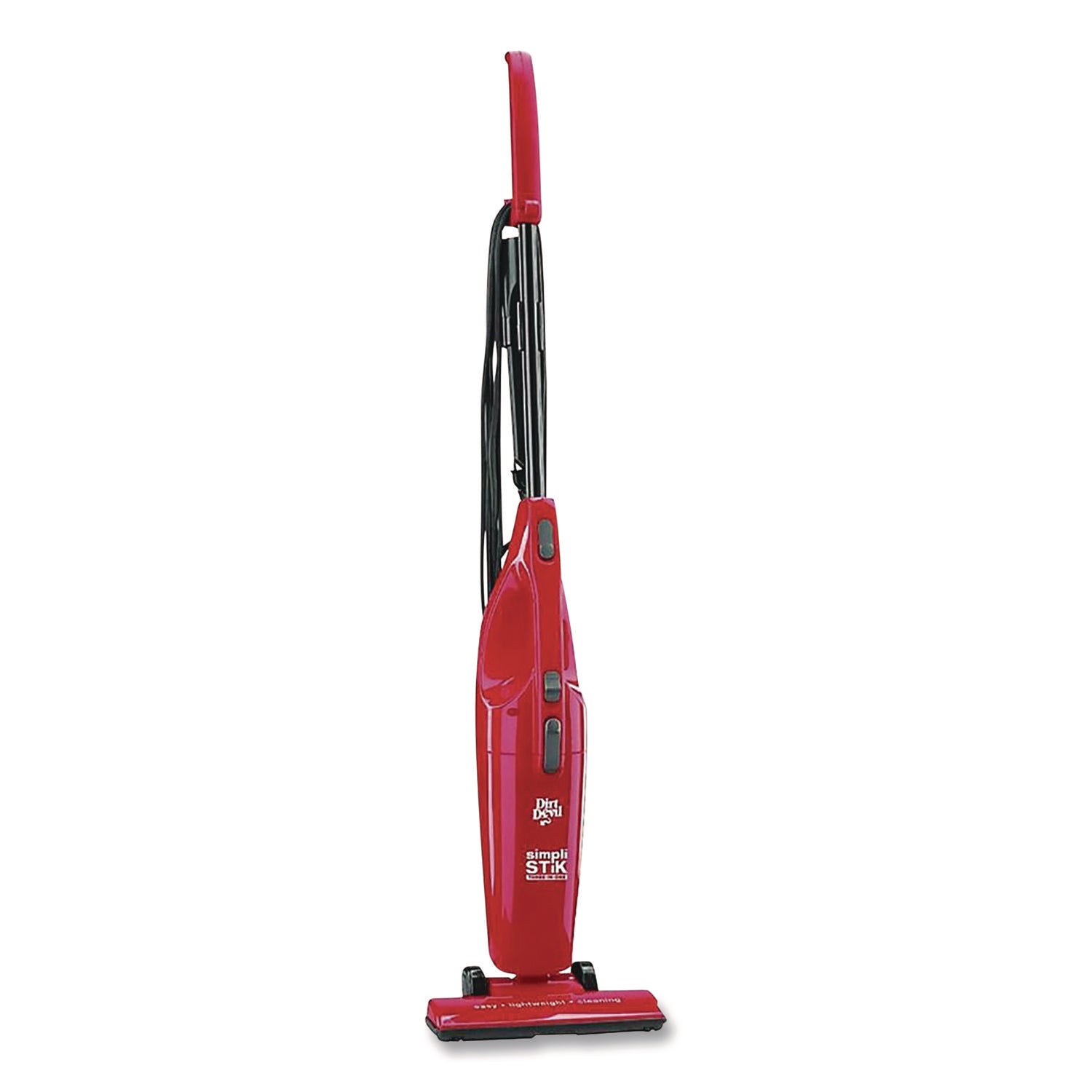 Dirt Devil® SimpliStick Bagless Stick Vacuum, 9" Cleaning Path, Red