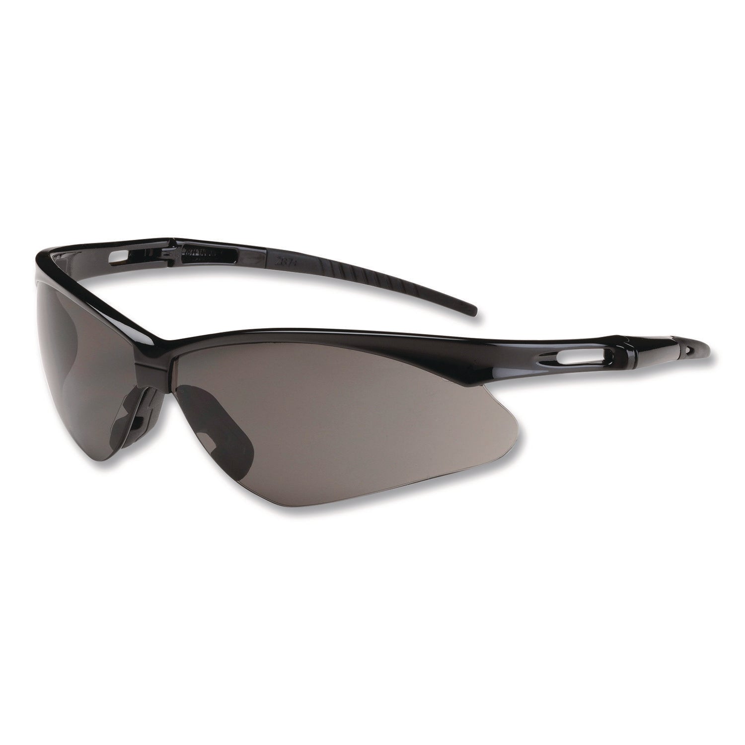 Bouton® Anser Optical Safety Glasses, Black Frame, Gray Lens - Bloom Skins