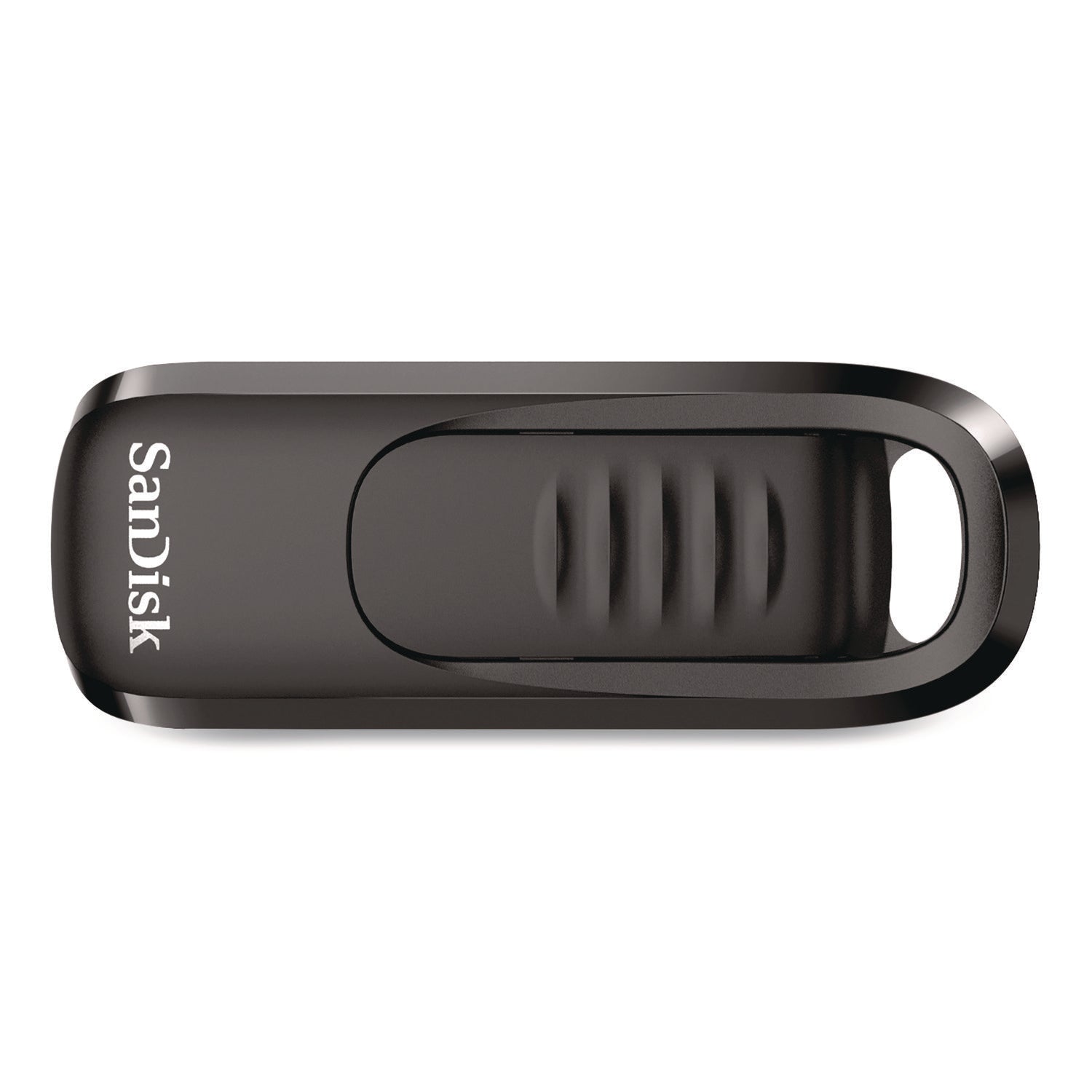 SanDisk® Ultra Slider USB 3.2 Type C Flash Drive, 256 GB, Black