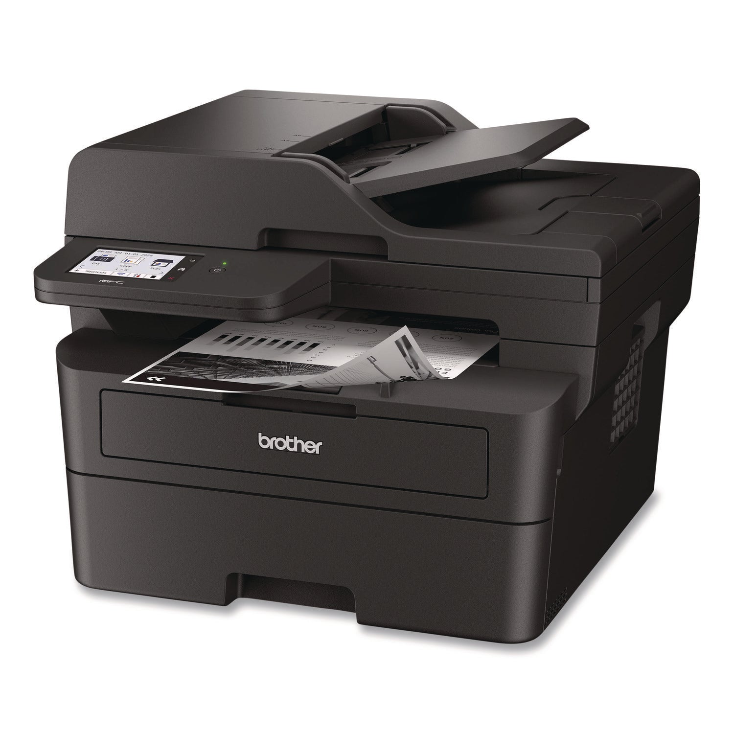 Brother Wireless MFC-L2900DW Compact Monochrome AIO Laser Printer, Copy/Fax/Print/Scan