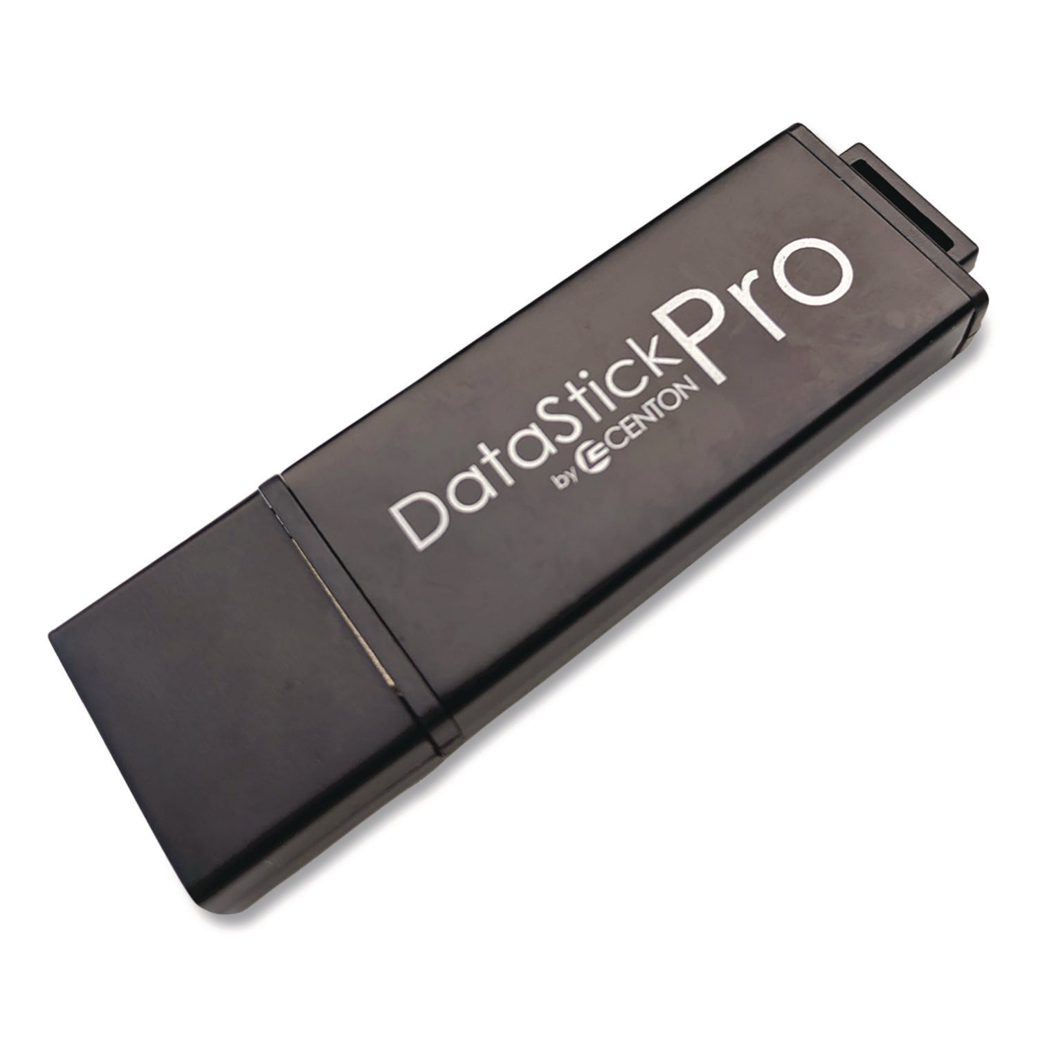 Centon DataStick Pro USB 2.0 Type A Flash Drive, 16 GB, Gray, 10/Pack