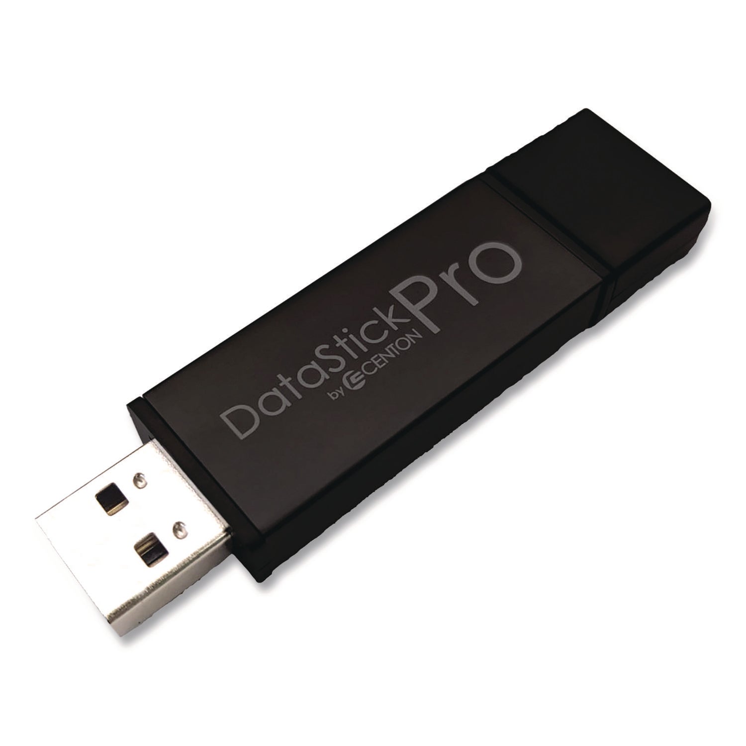 Centon DataStick Pro USB 3.2 Type A Flash Drive, 64 GB, Black