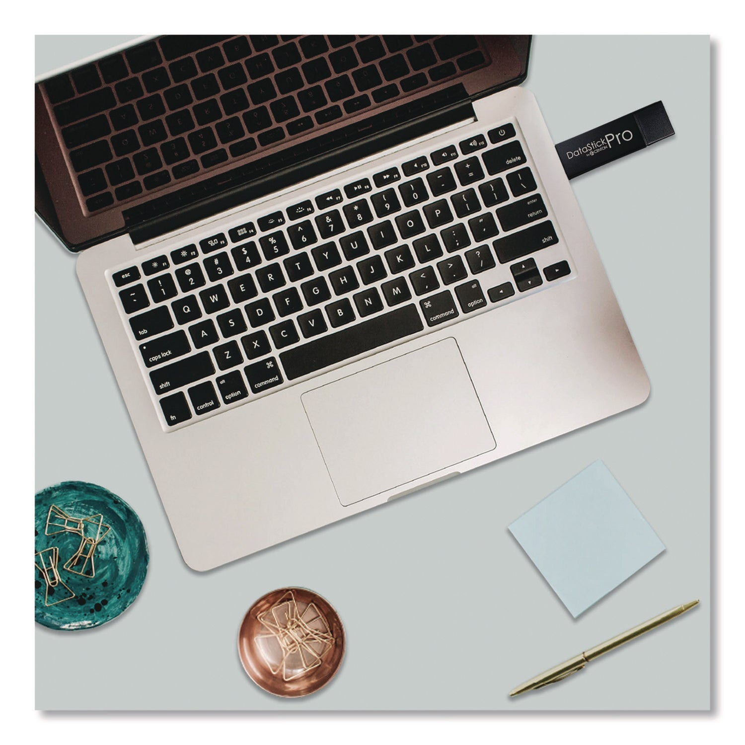 Centon DataStick Pro USB 3.2 Type A Flash Drive, 64 GB, Black