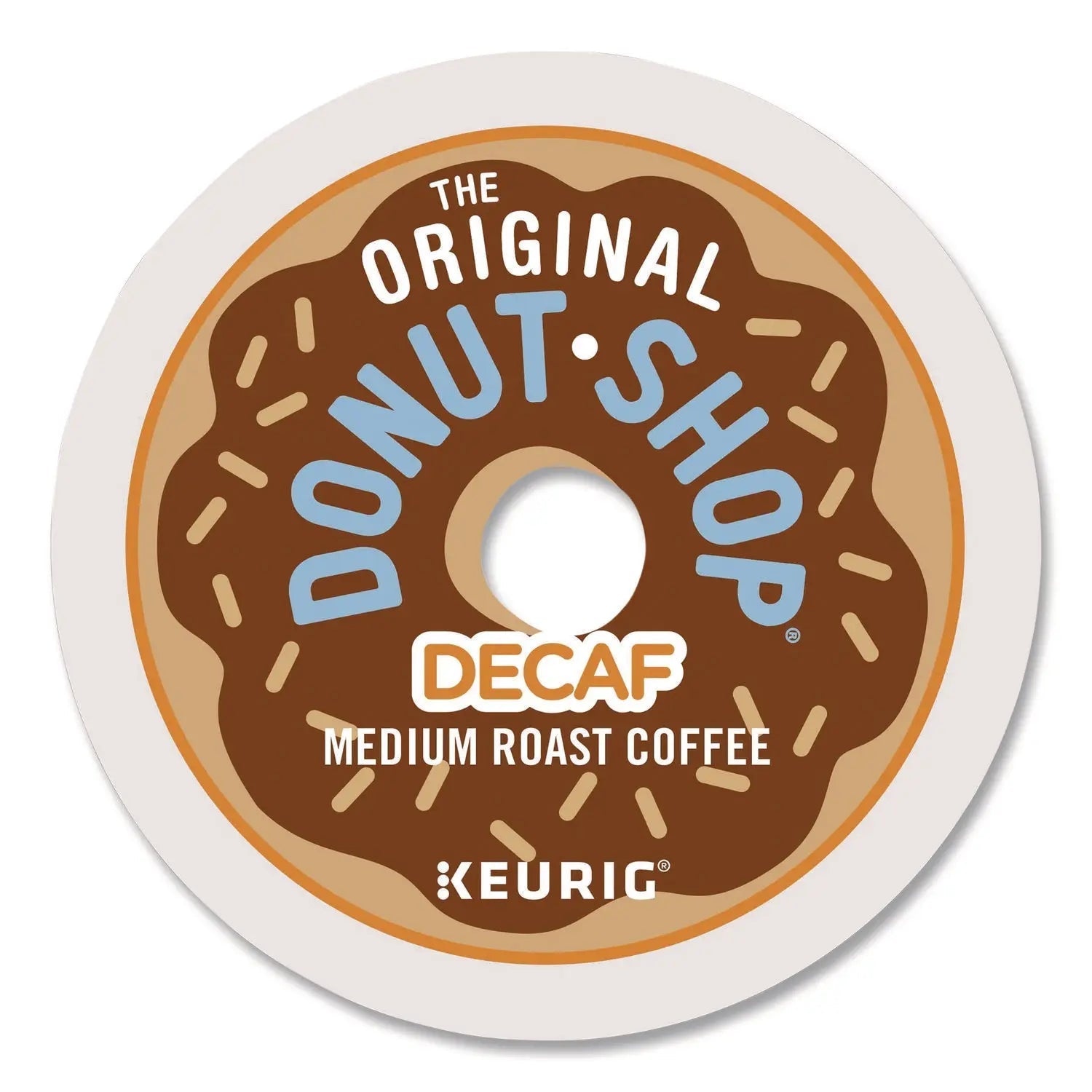 The Original Donut Shop® Decaf Coffee K-Cup Pods, 48/Box