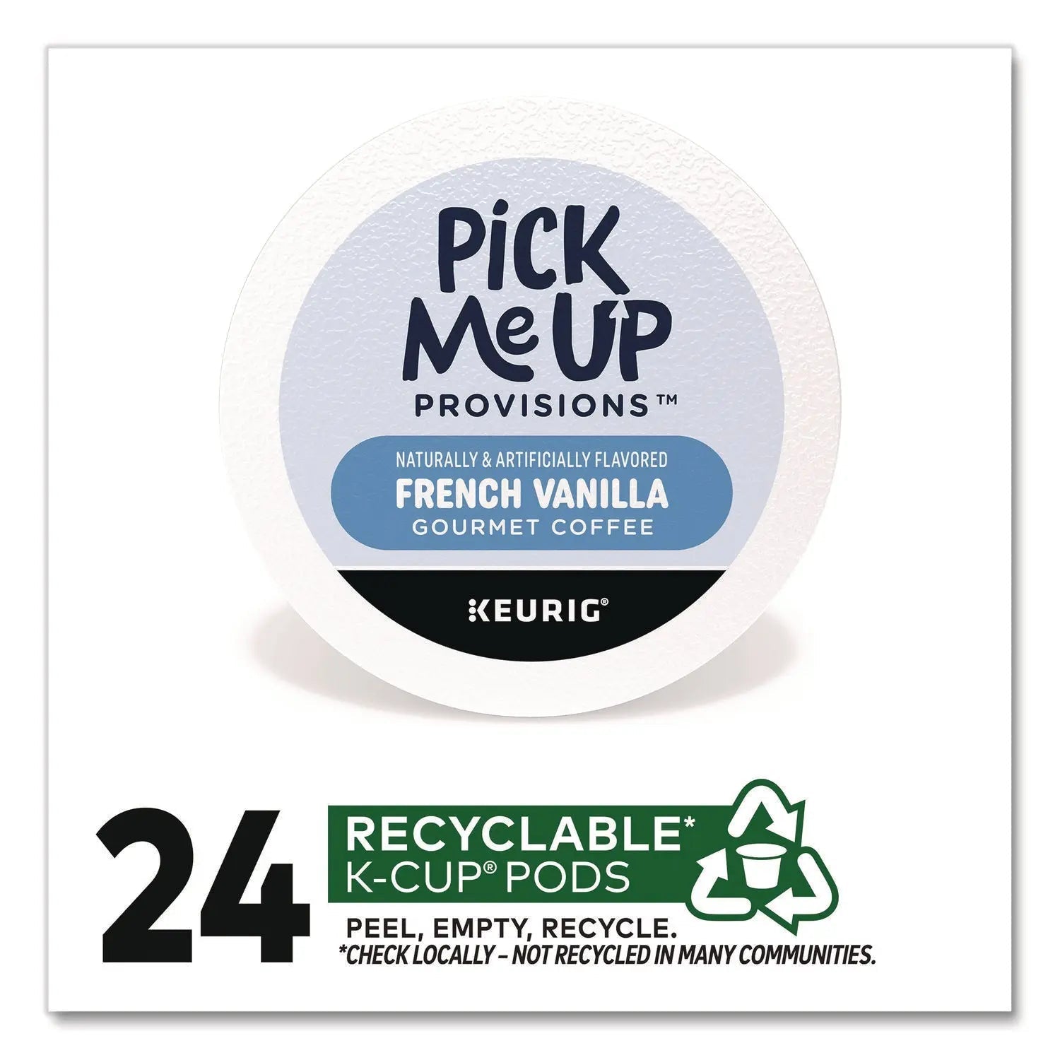 Pick Me Up Provisions™ French Vanilla Coffee K-Cups, 24/Box