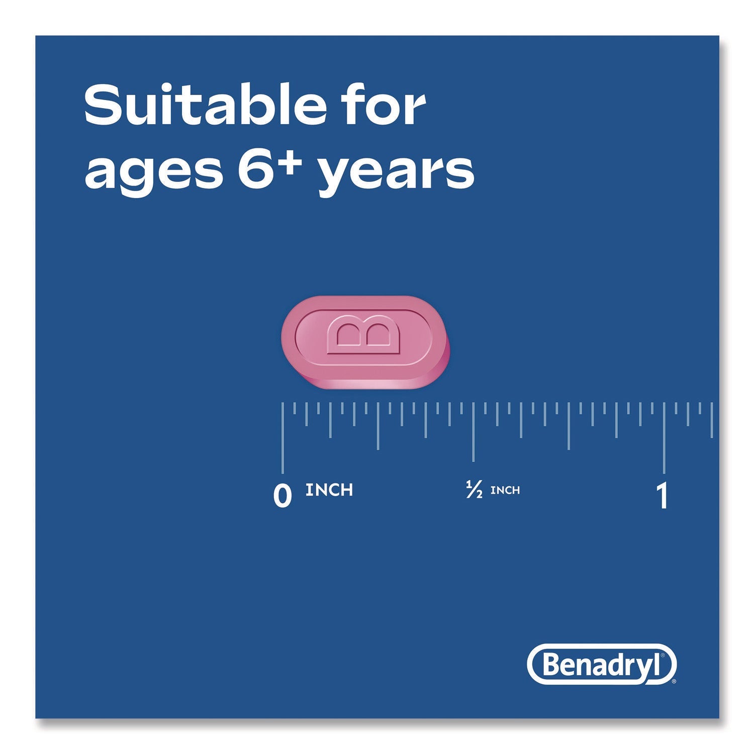 Benadryl® Allergy Ultratabs Tablets, Two-Pack, 60 Packs/Box