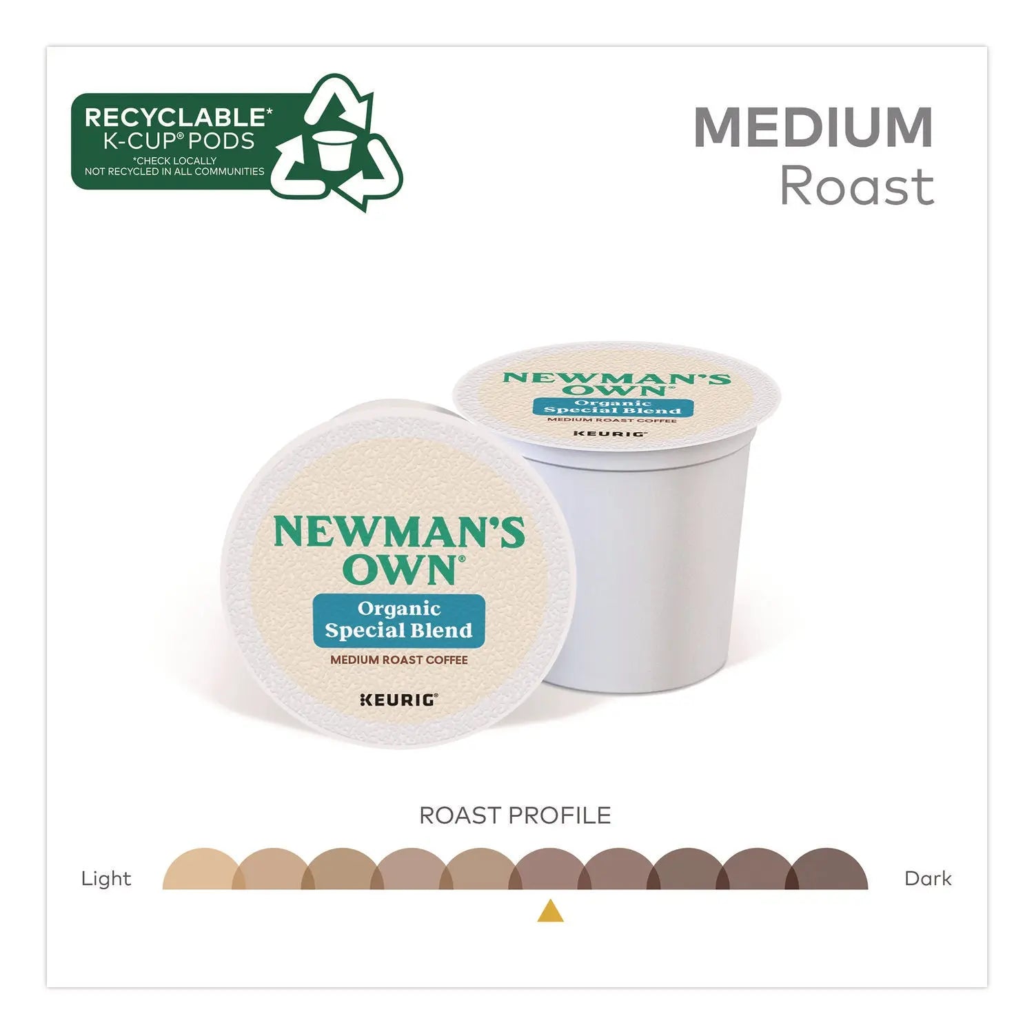 Newman's Own® Organics Special Blend Coffee K-Cups, 48/Box