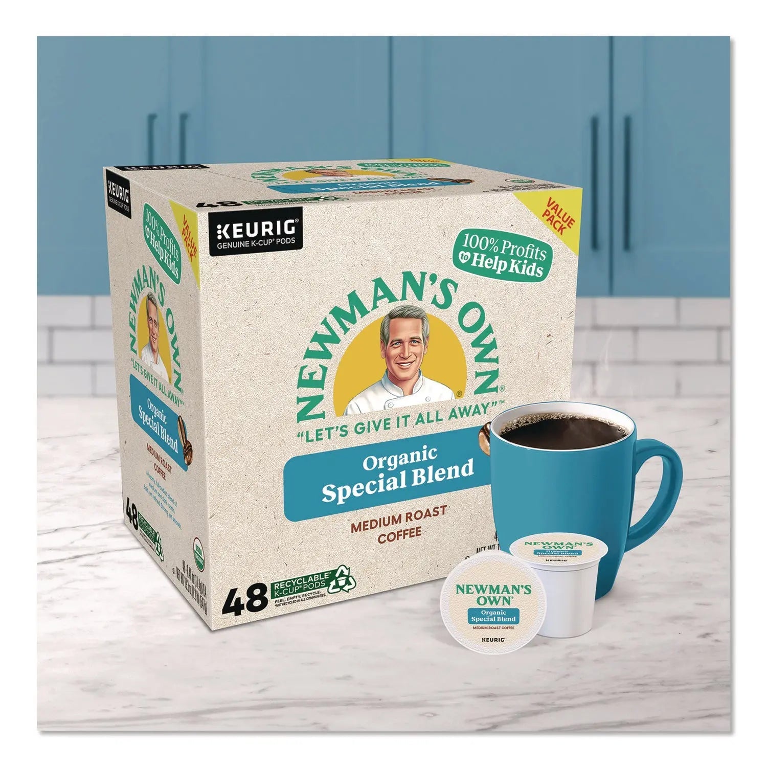 Newman's Own® Organics Special Blend Coffee K-Cups, 48/Box
