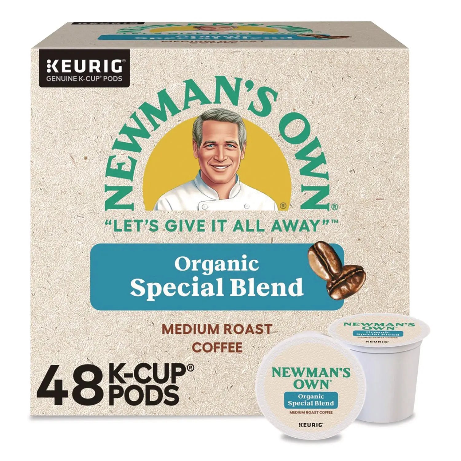 Newman's Own® Organics Special Blend Coffee K-Cups, 48/Box