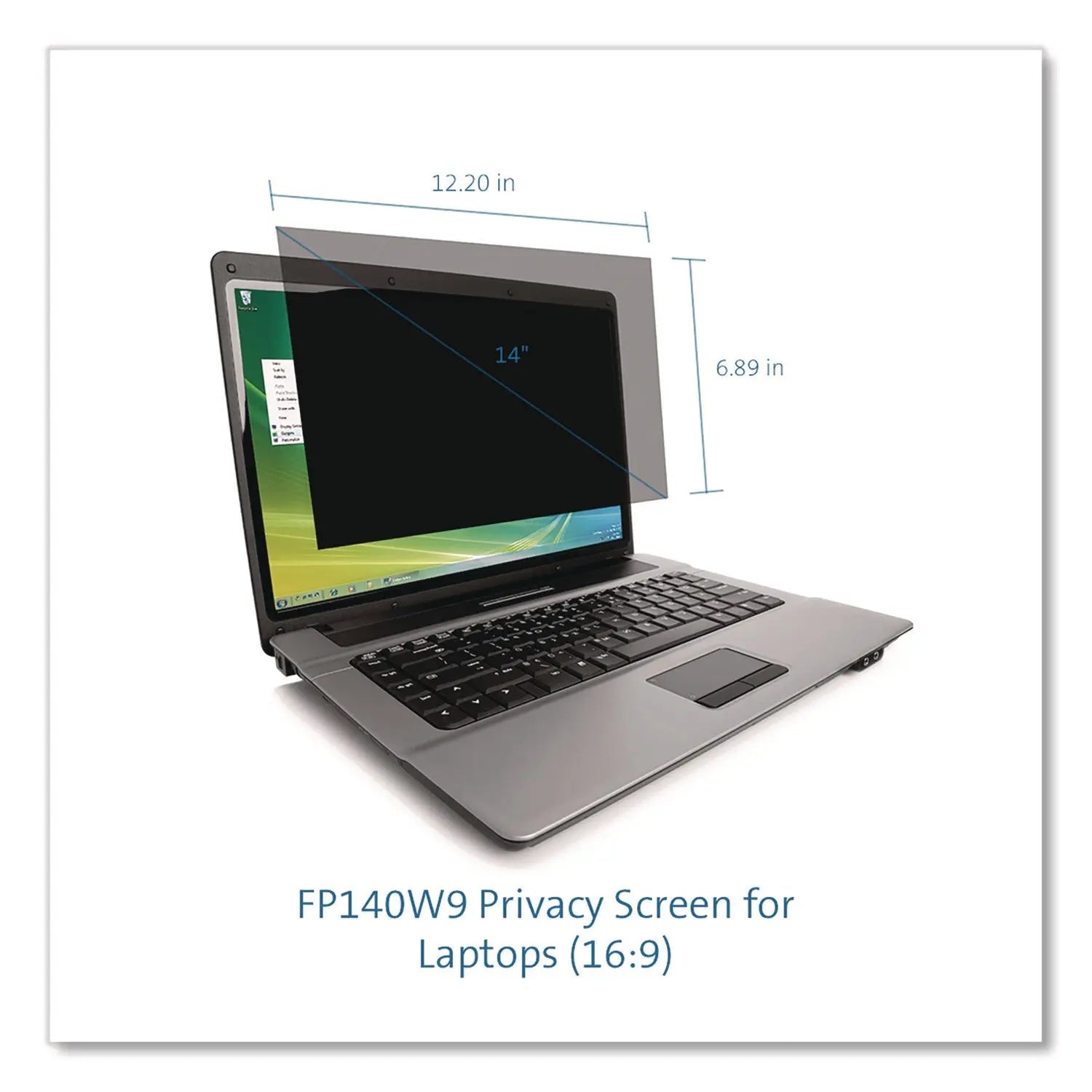 Kensington® Laptop Privacy Screen for 14" Monitors, 16:9 Aspect Ratio