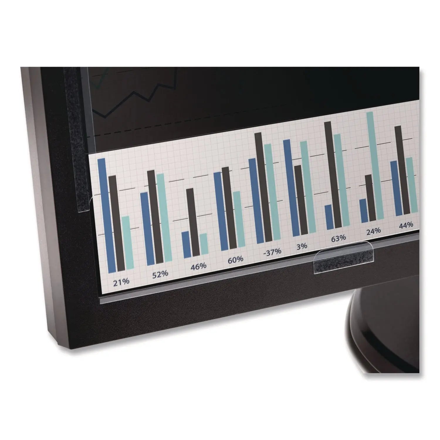 Kensington® Anti-Glare Reversible Privacy Screen for 24" Widescreen Flat Panel Monitor, 16:9 Aspect Ratio
