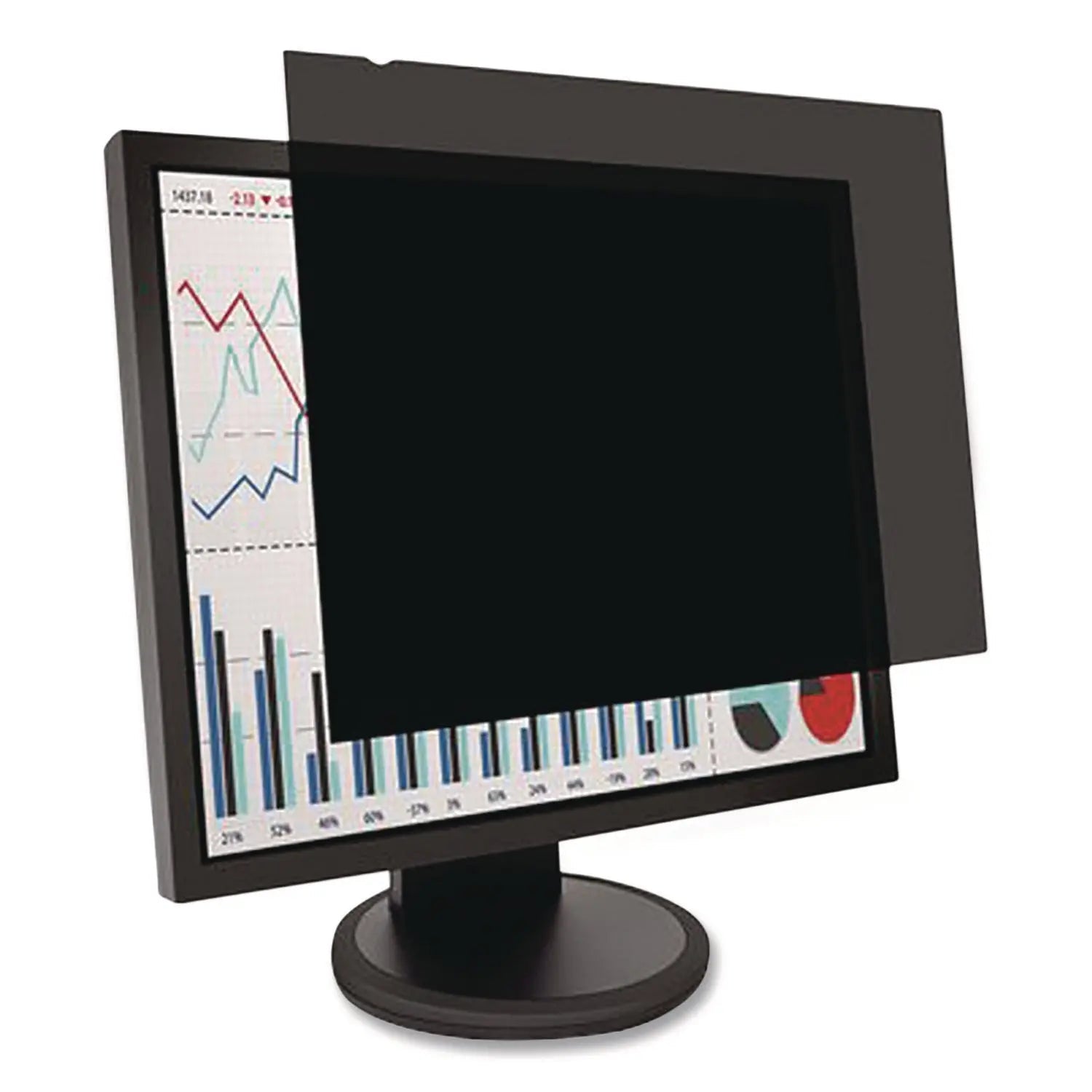 Kensington® Anti-Glare Reversible Privacy Screen for 19" Widescreen Flat Panel Monitor, 5:4 Aspect Ratio