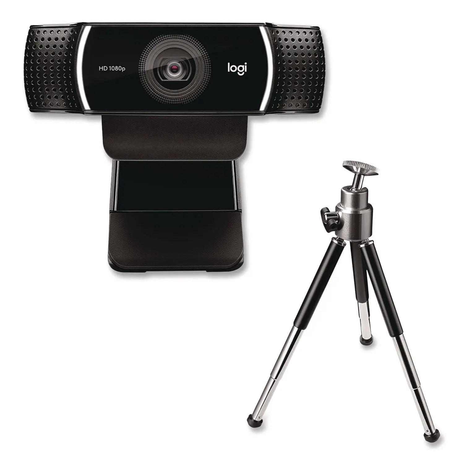Logitech® C922 Pro Stream Webcam, 1920 pixels x 1080 pixels, 3 Mpixels, Black